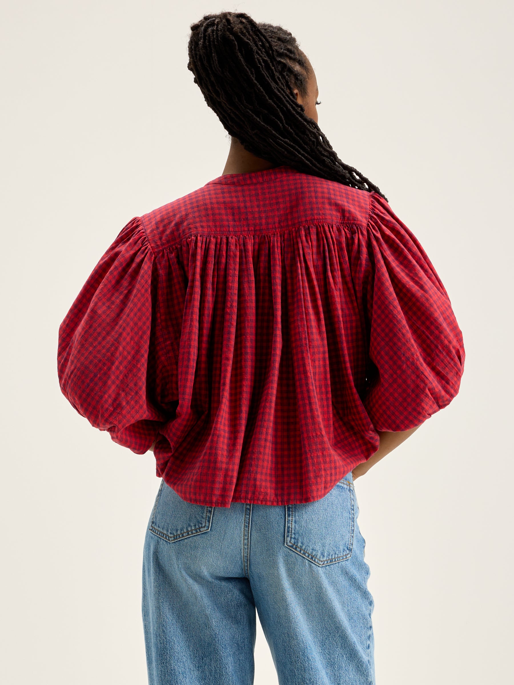 Ink Cropped Blouse - Amore For Women | Bellerose