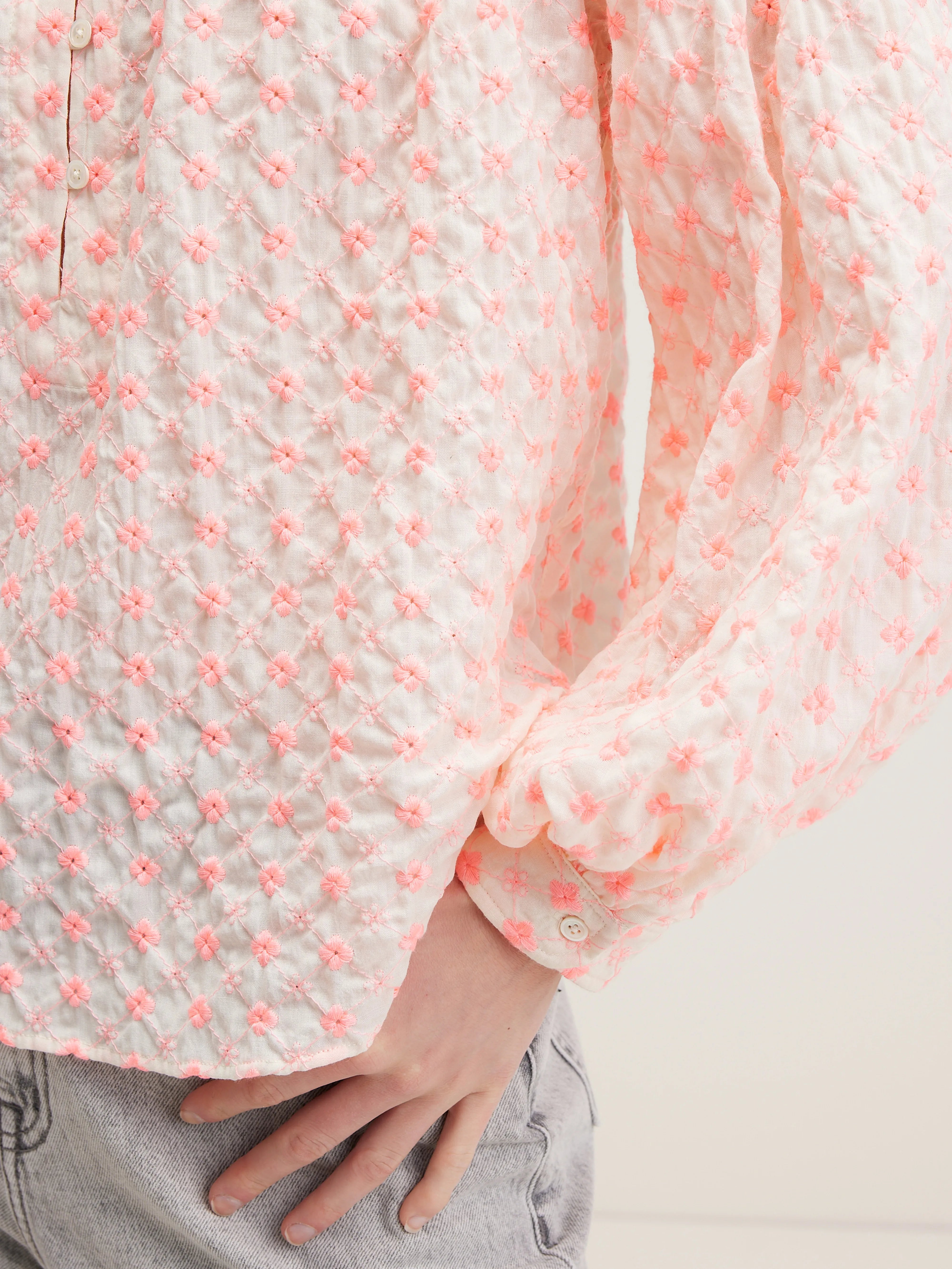 Blouse Romantique Haiti - Light rose / Rosee Pour Femme | Bellerose