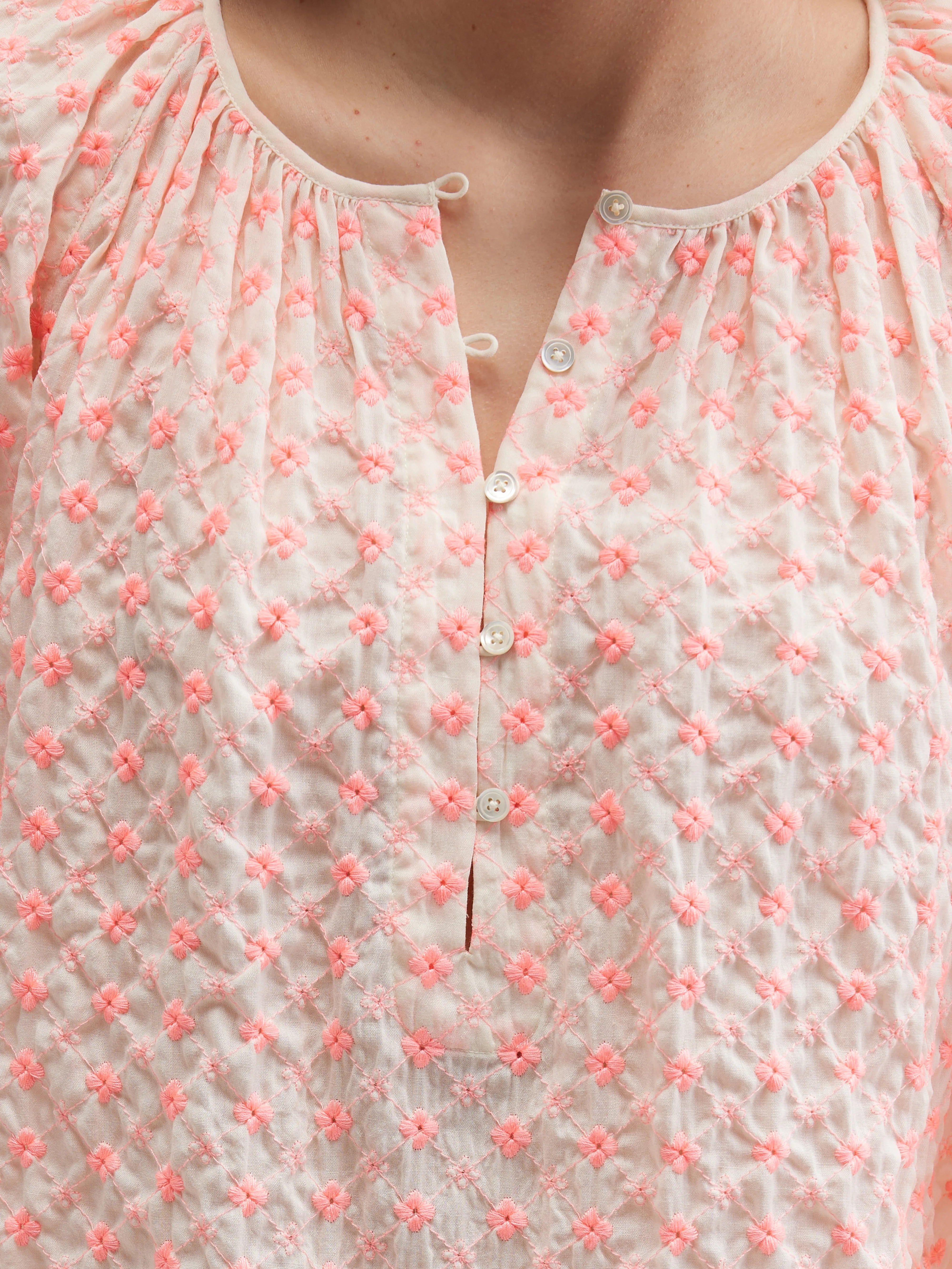 Blouse Romantique Haiti - Light rose / Rosee Pour Femme | Bellerose