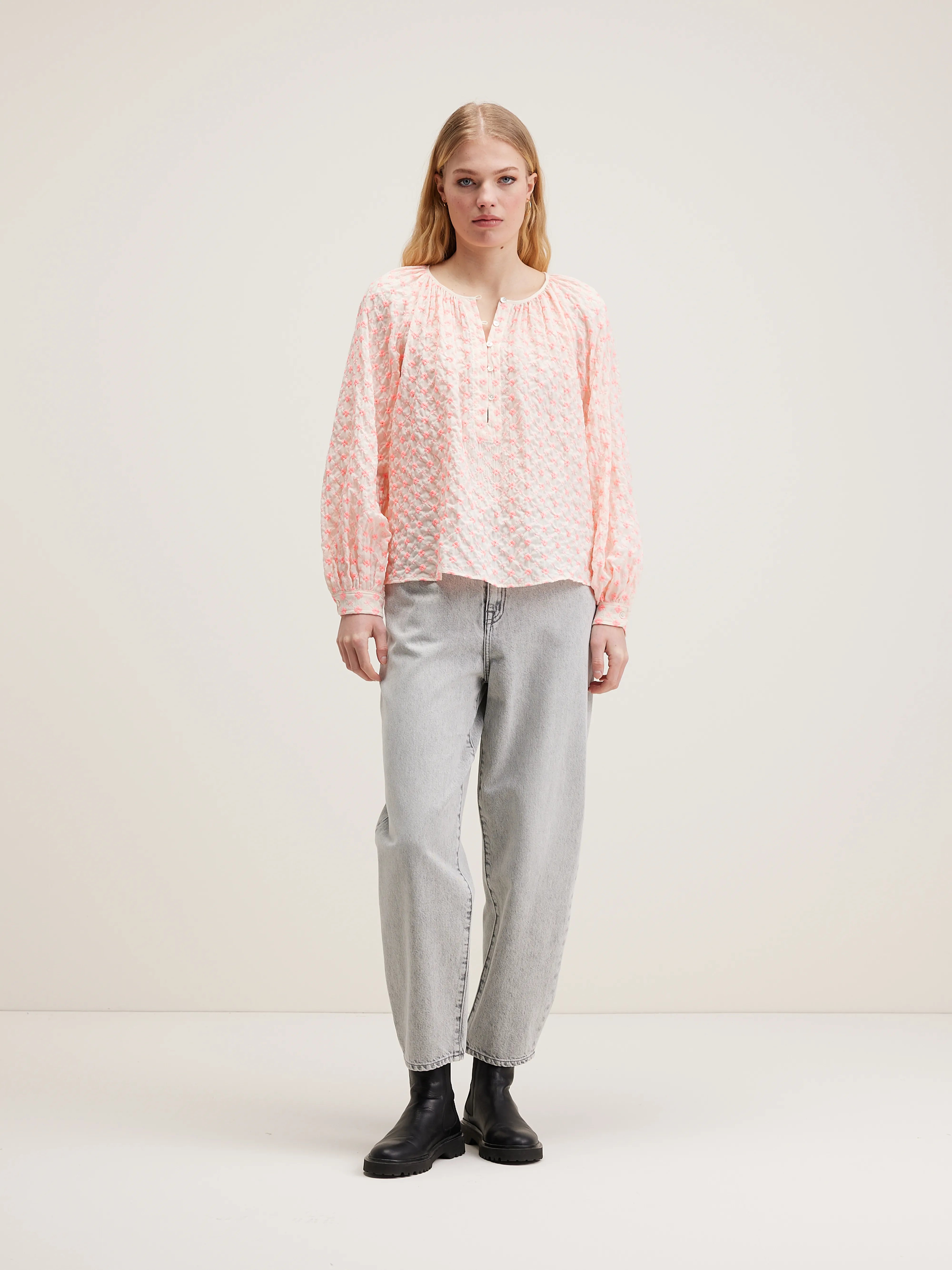 Haiti Romantic Blouse - Light rose / Rosee For Women | Bellerose