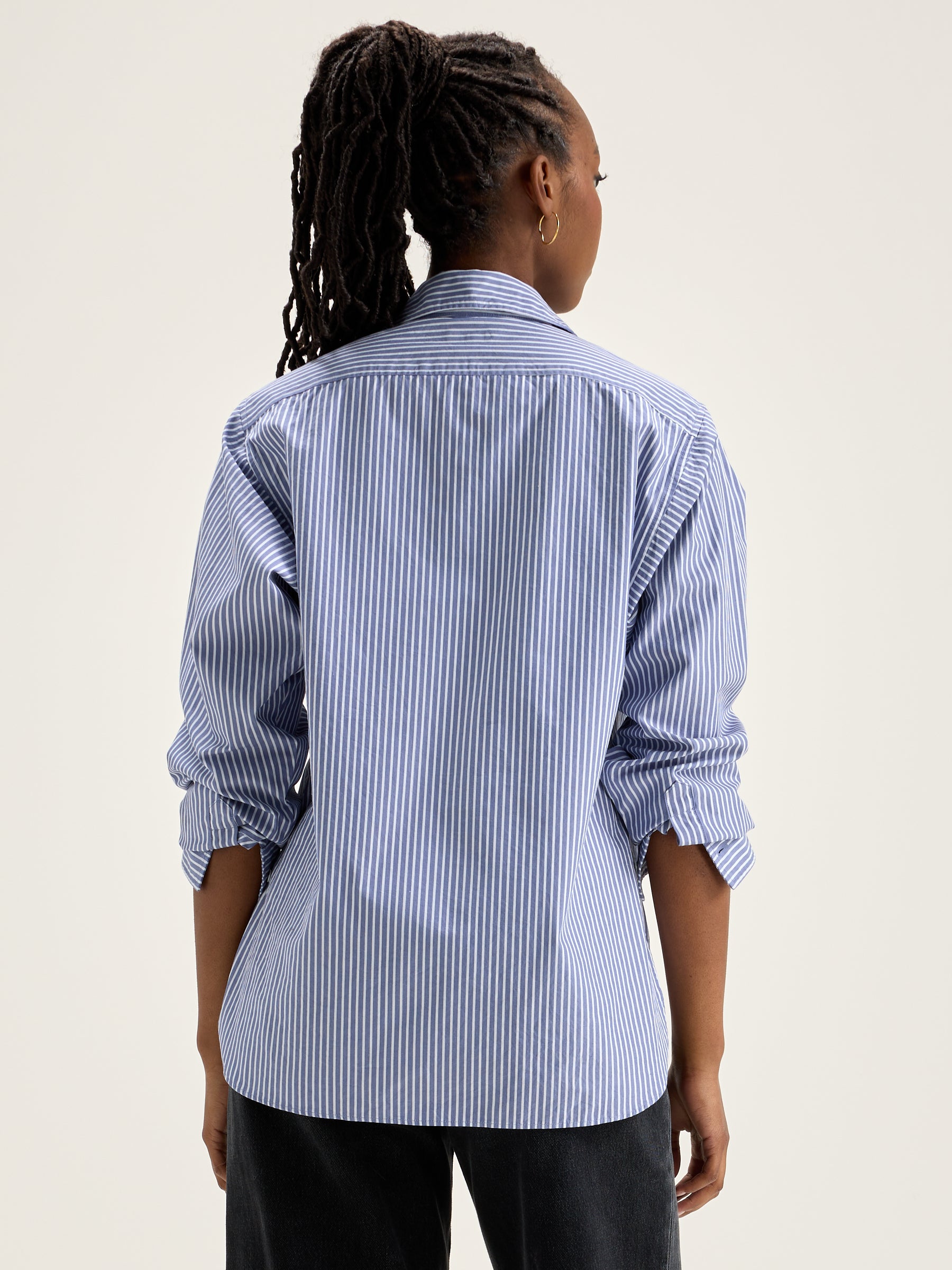 Gedeon Poplin Shirt - Myrtille For Women | Bellerose