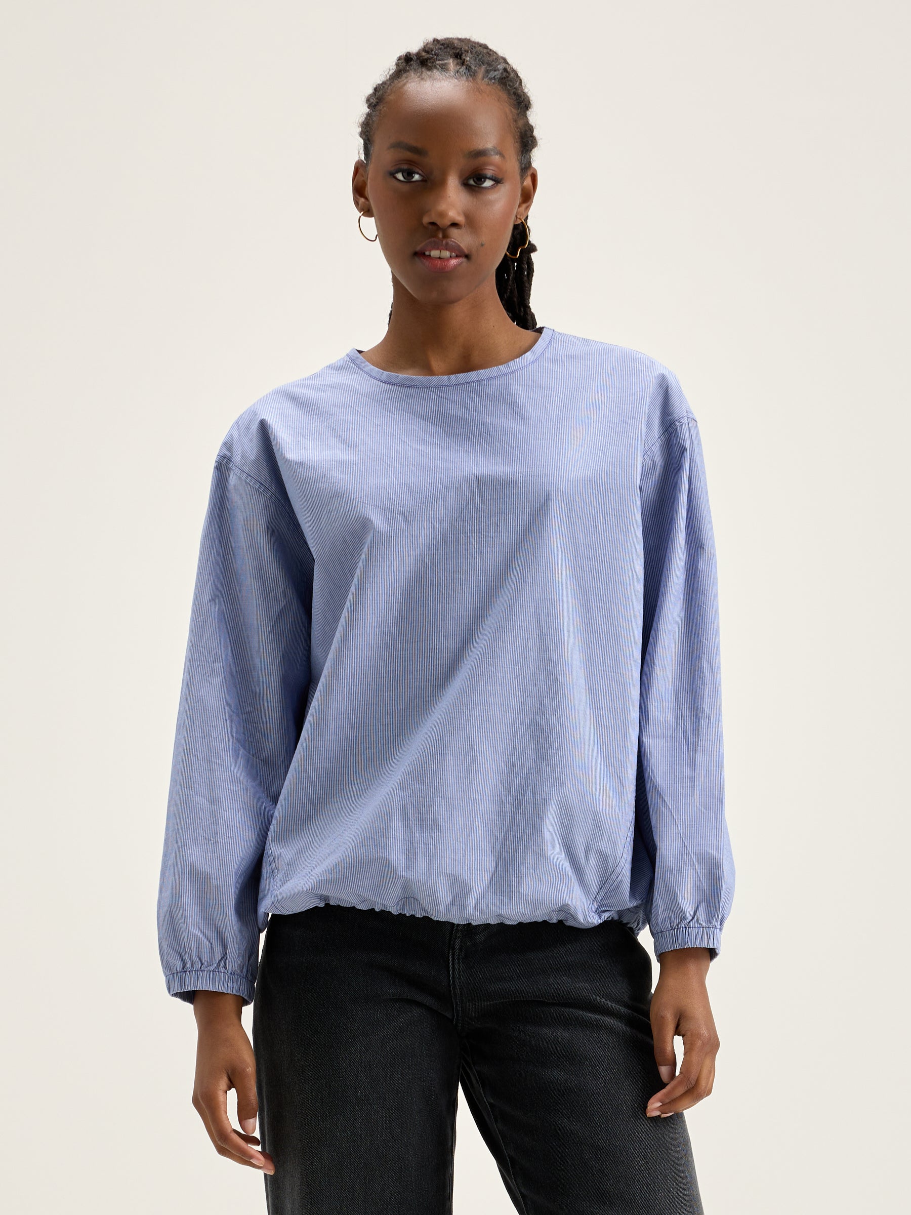 Padoue gestreepte blouse (242 / W / STRIPE H)