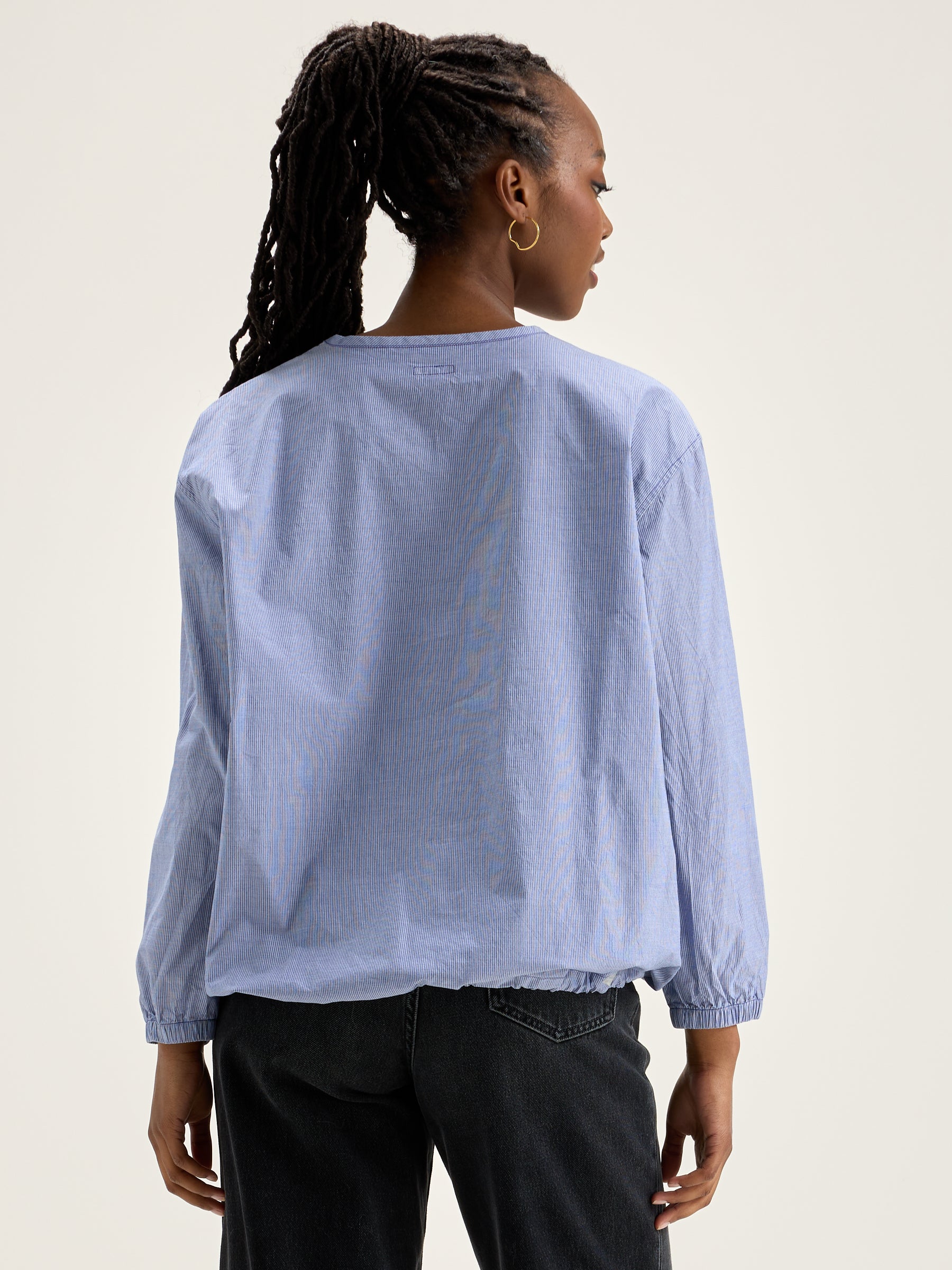 Padoue Gestreepte Blouse - Myrtille Voor Dames | Bellerose