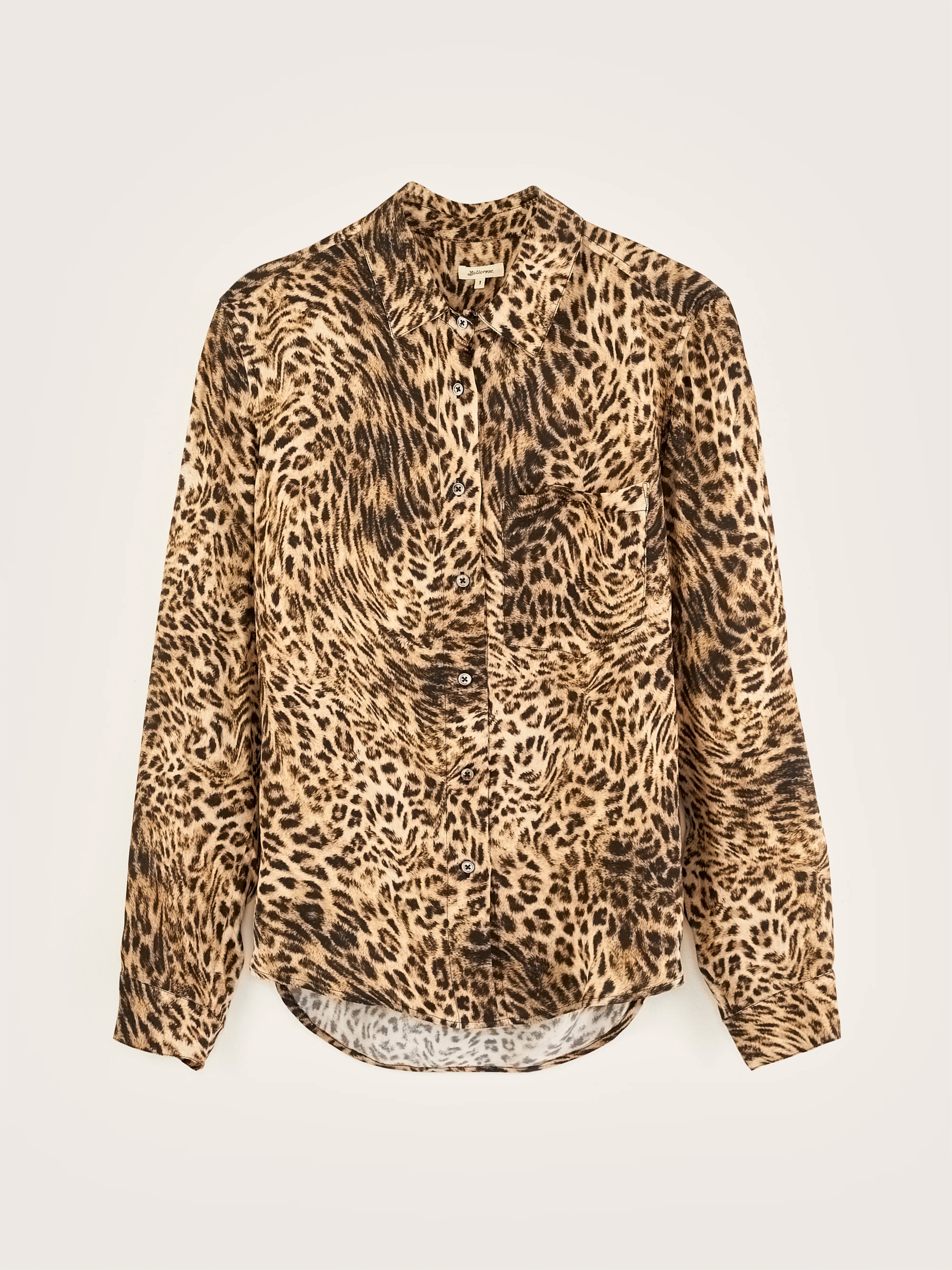 Pekin leopard shirt (242 / W / DISPLAY B)