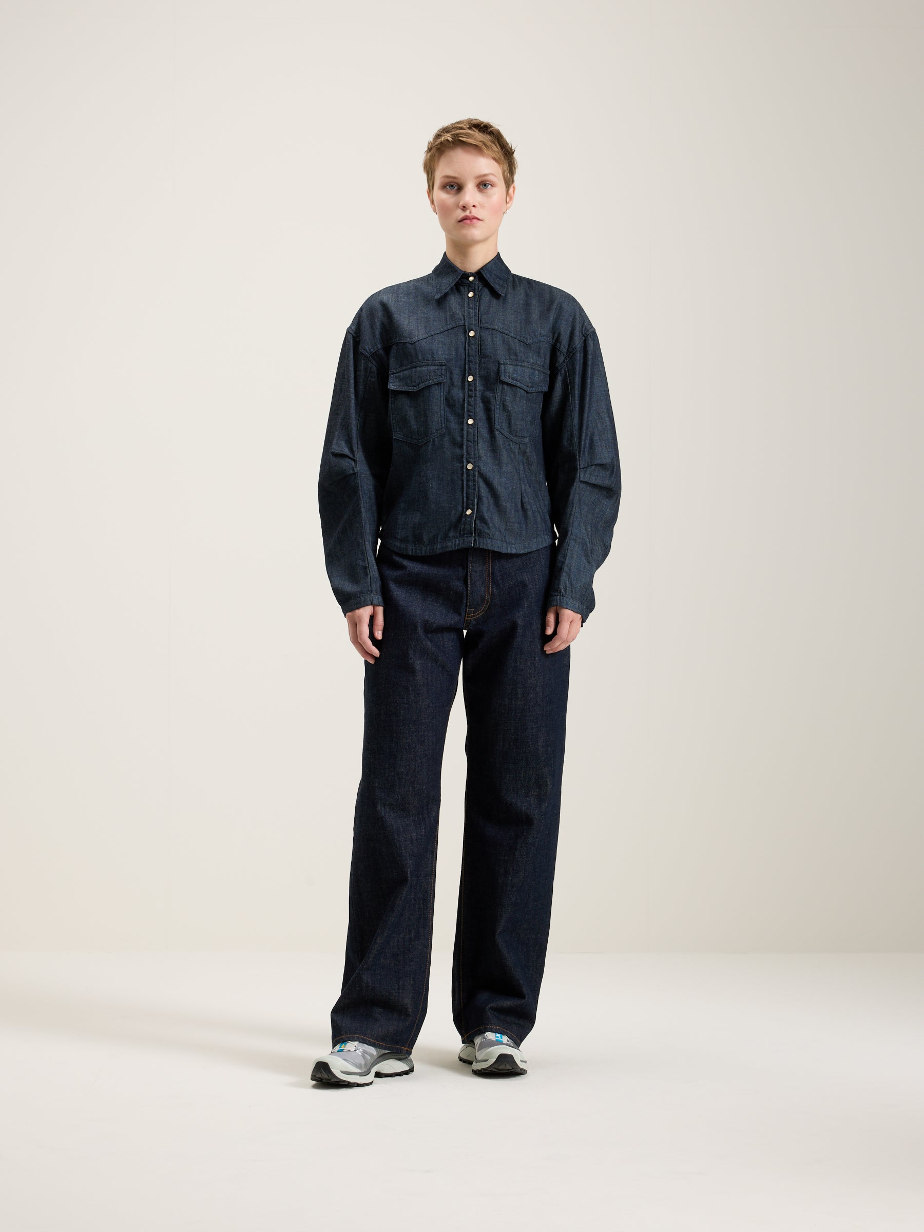 Kapla Denim Shirt - 60s stone wash For Women | Bellerose