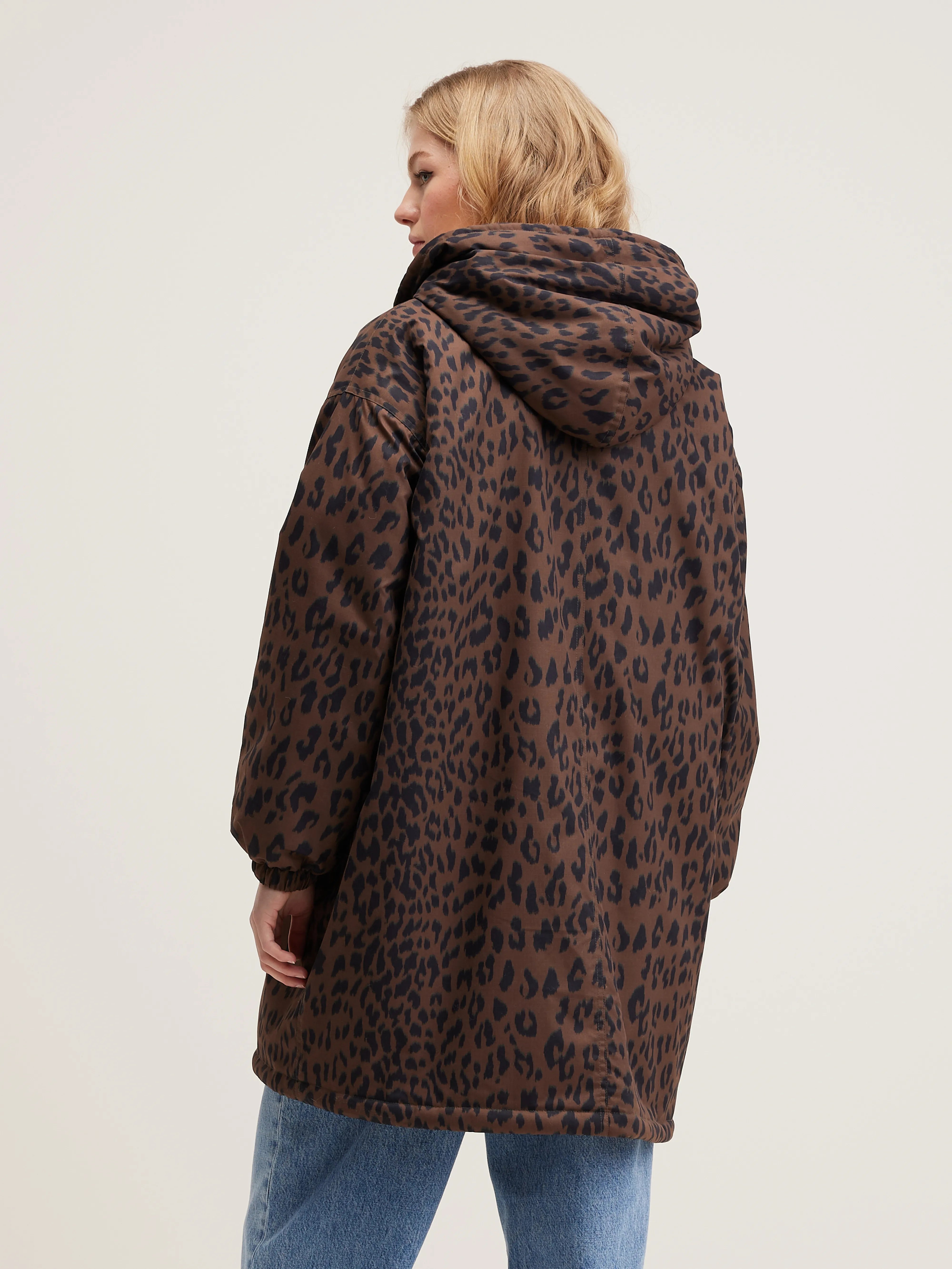 Laos Hooded Parka - Coffee For Women | Bellerose