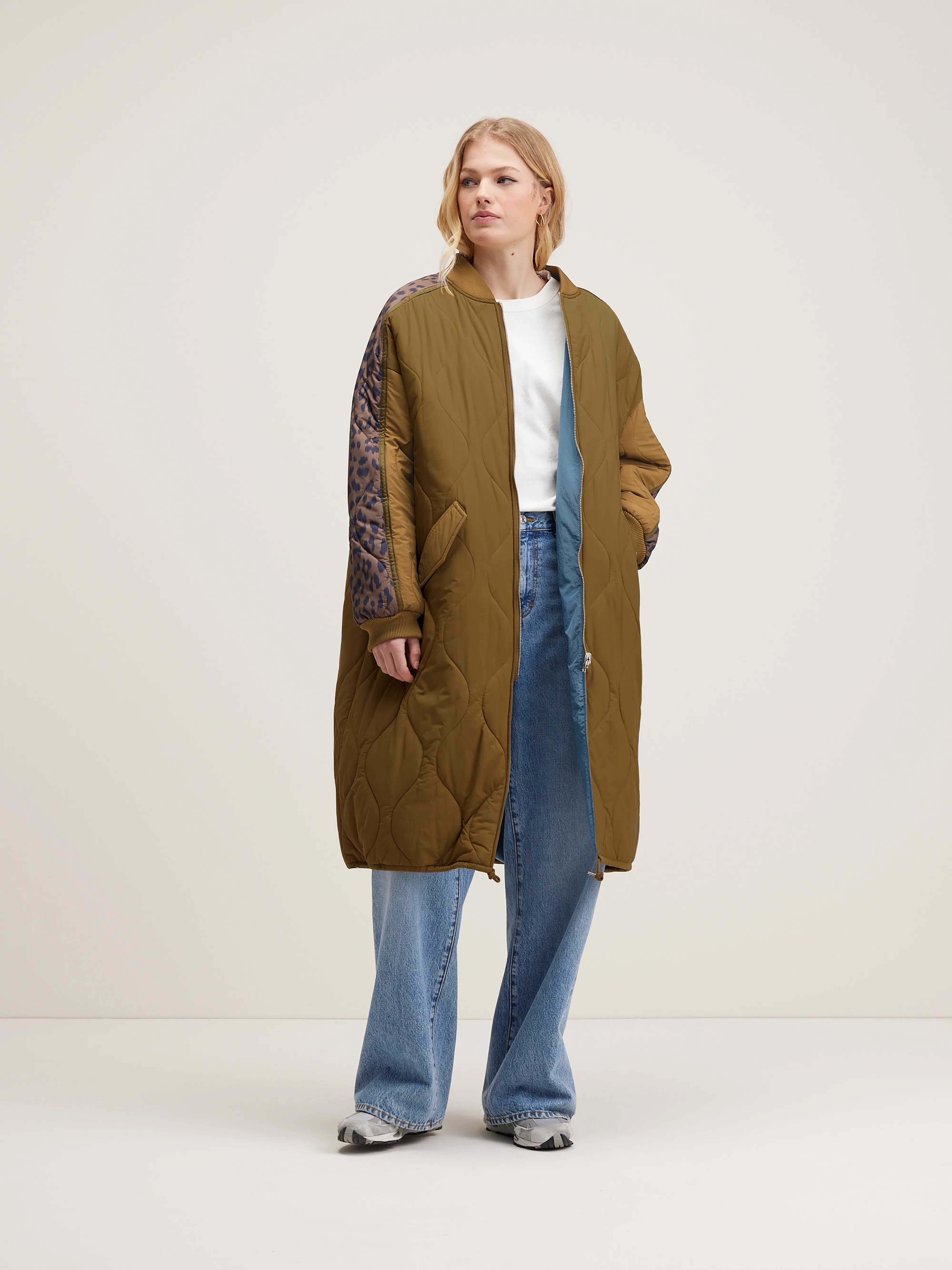 Manteau Matelassé Hedge - Tan Pour Femme | Bellerose