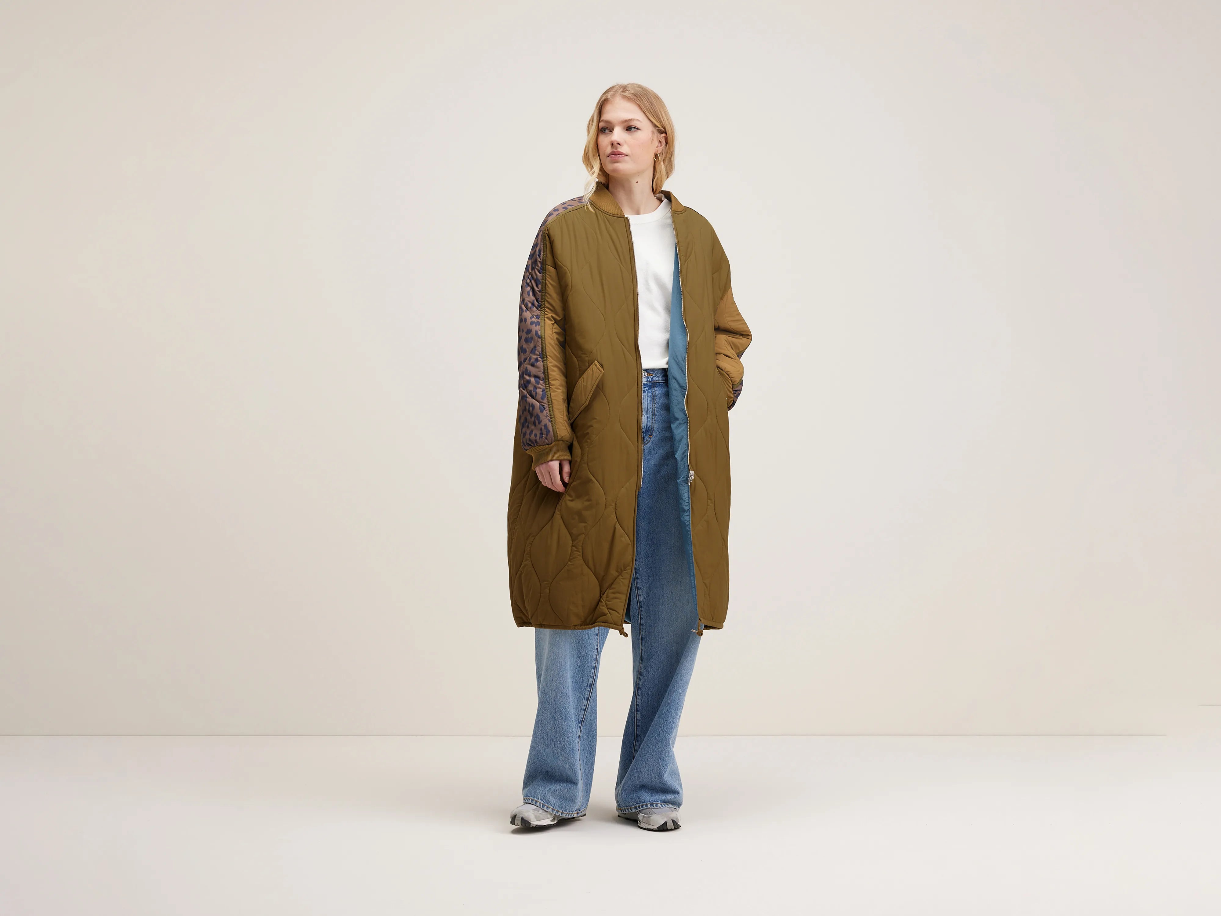 Manteau matelassé Hedge (242 / W / TAN)