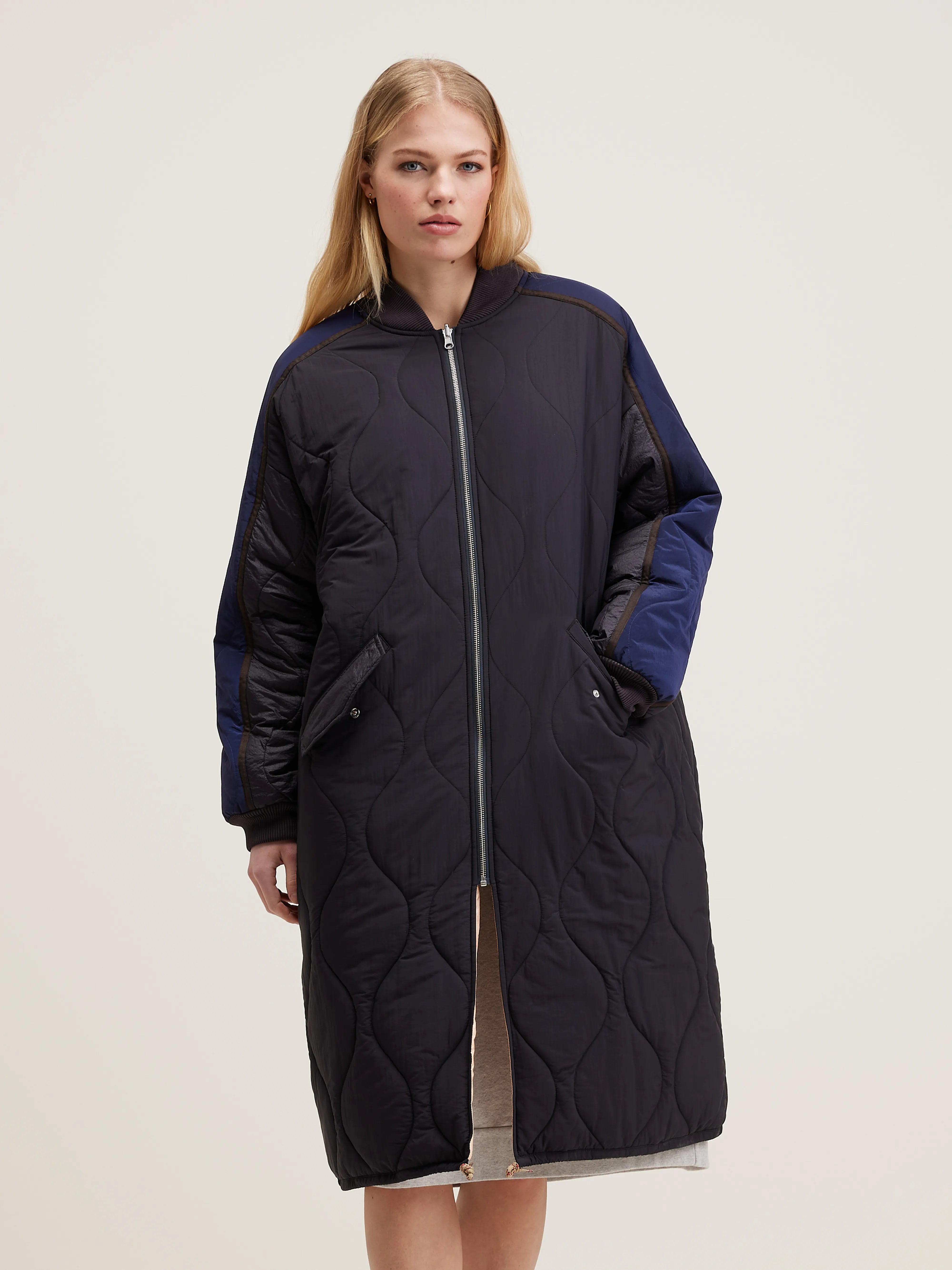 Manteau Matelassé Hedge - Black beauty Pour Femme | Bellerose