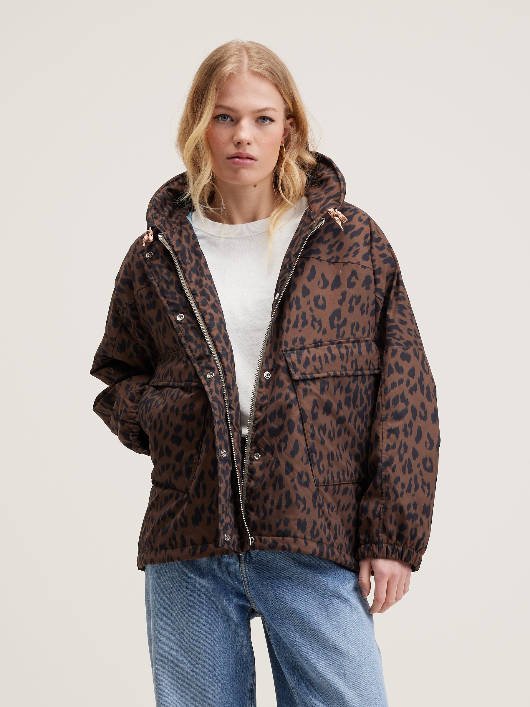 Helise Waterafstotende Parka - Coffee Voor Dames | Bellerose