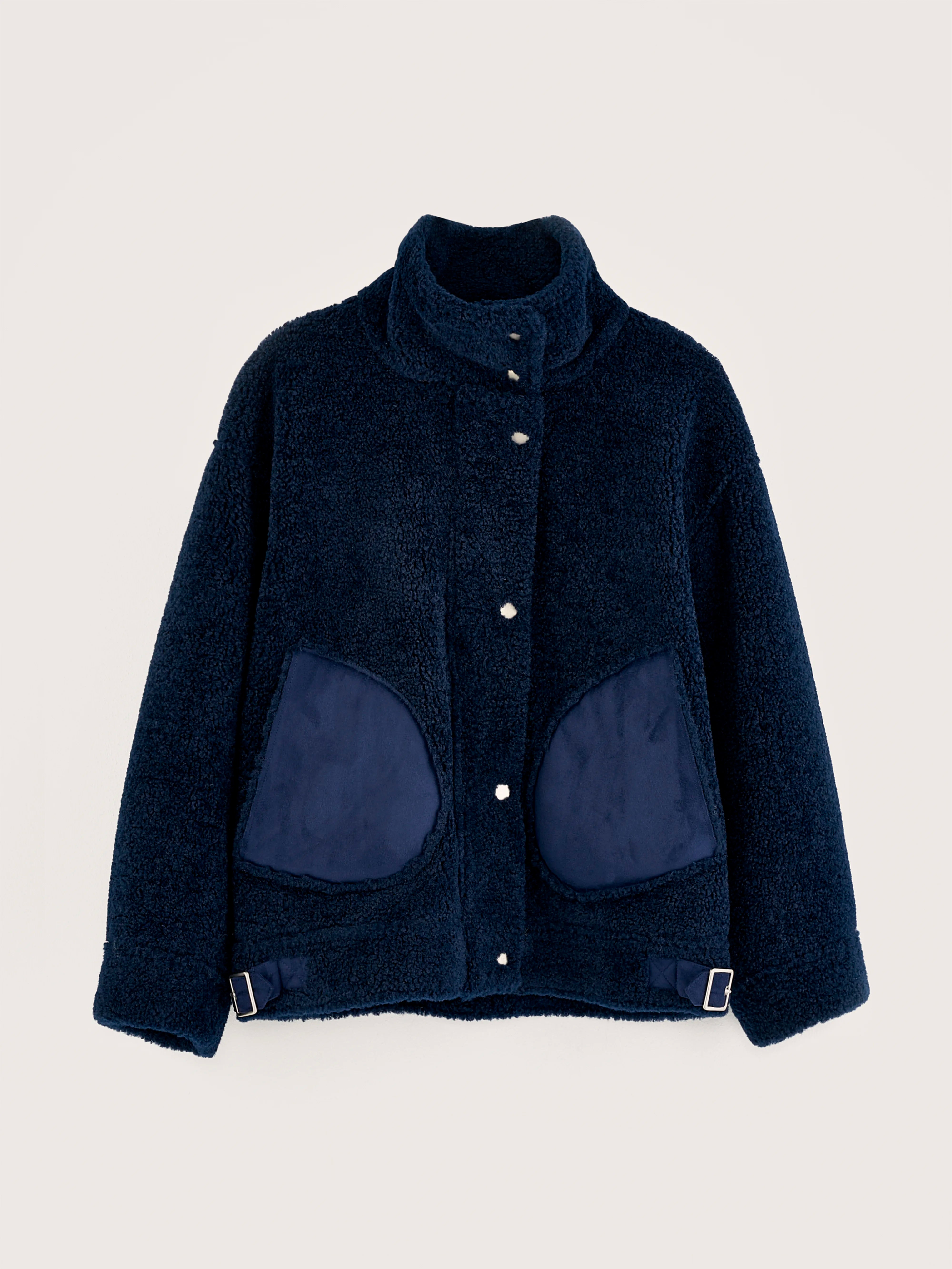 Veste en shearling Edwige (242 / W / NAVAL)