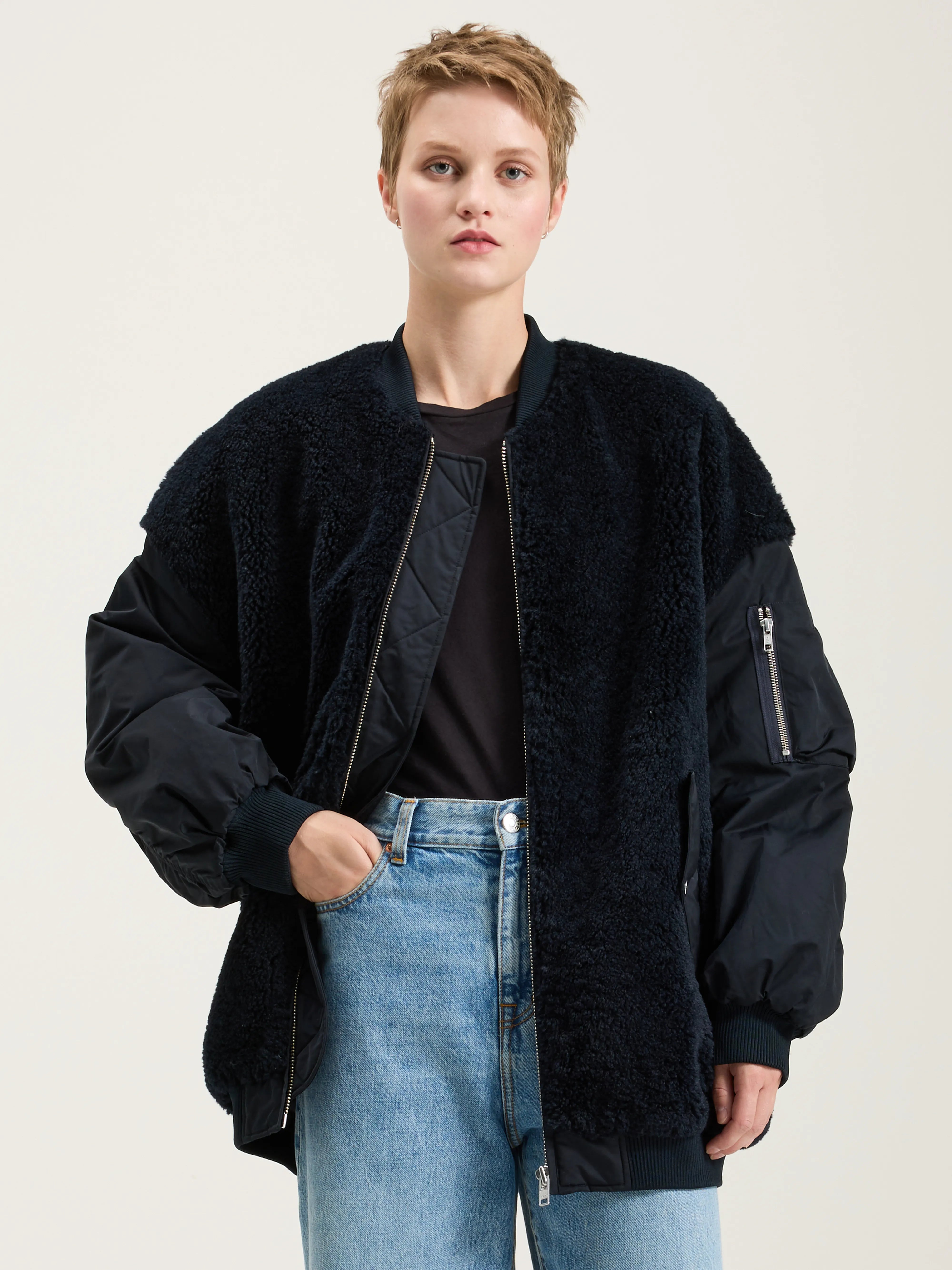 Bomber Highway - Navy Pour Femme | Bellerose