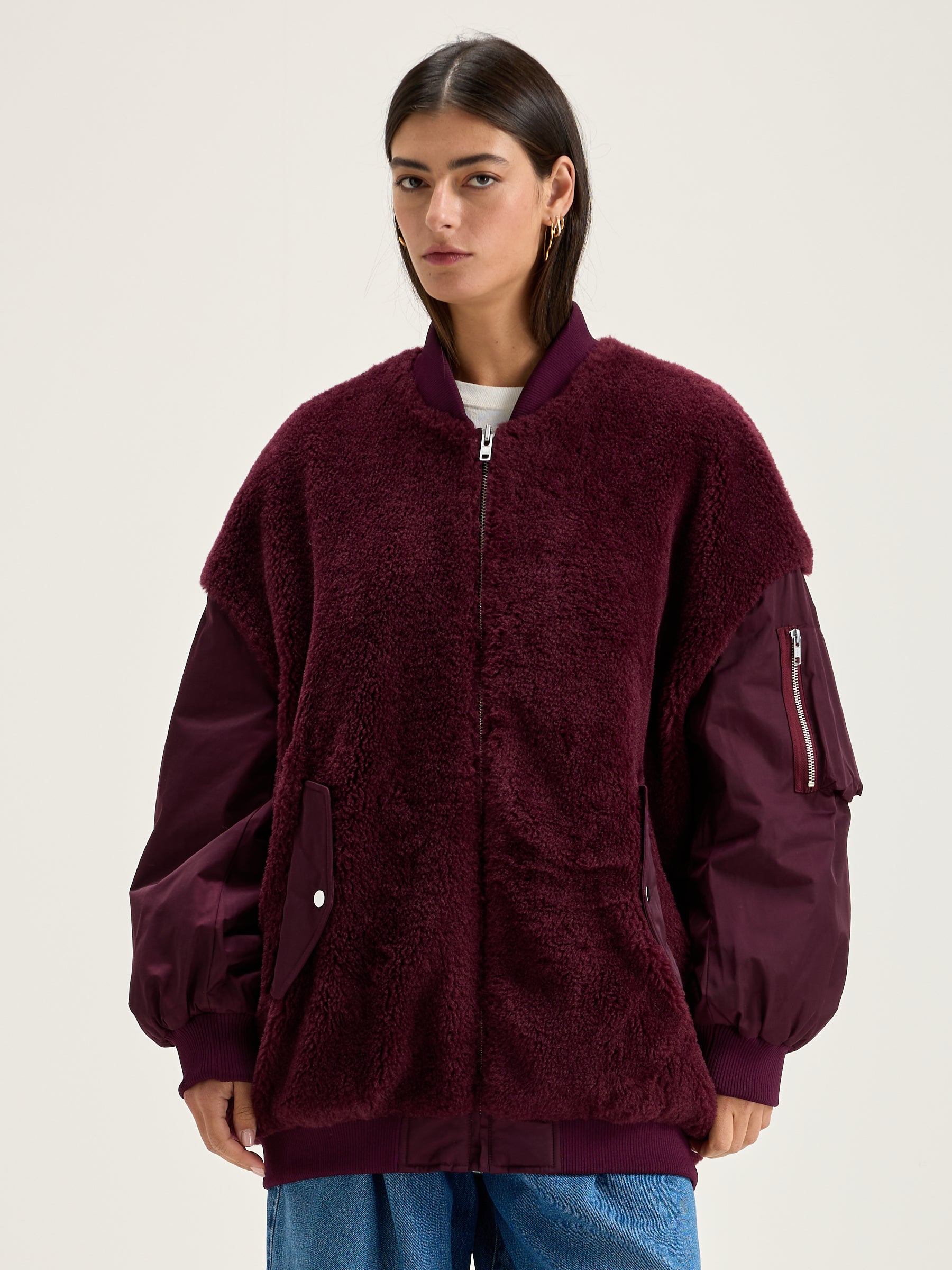 Highway Bomber - Wine For Women | Bellerose