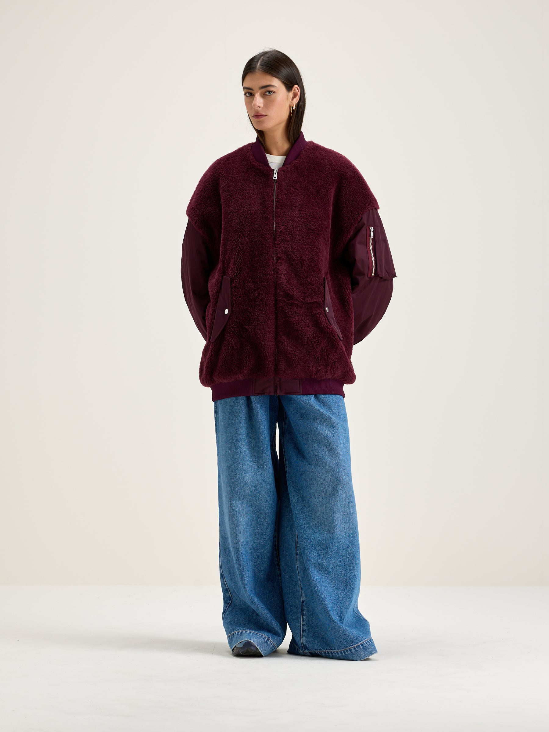 Bomber Highway - Wine Pour Femme | Bellerose