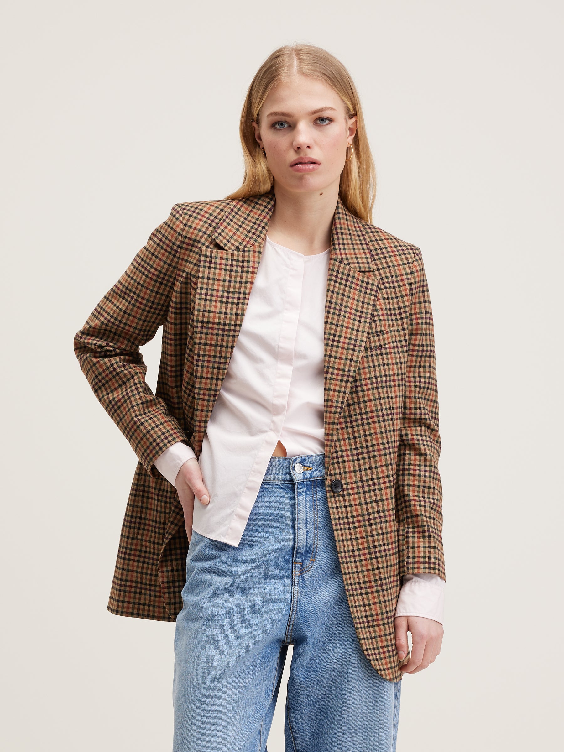 Vittore rechte blazer (242 / W / CHECK A)