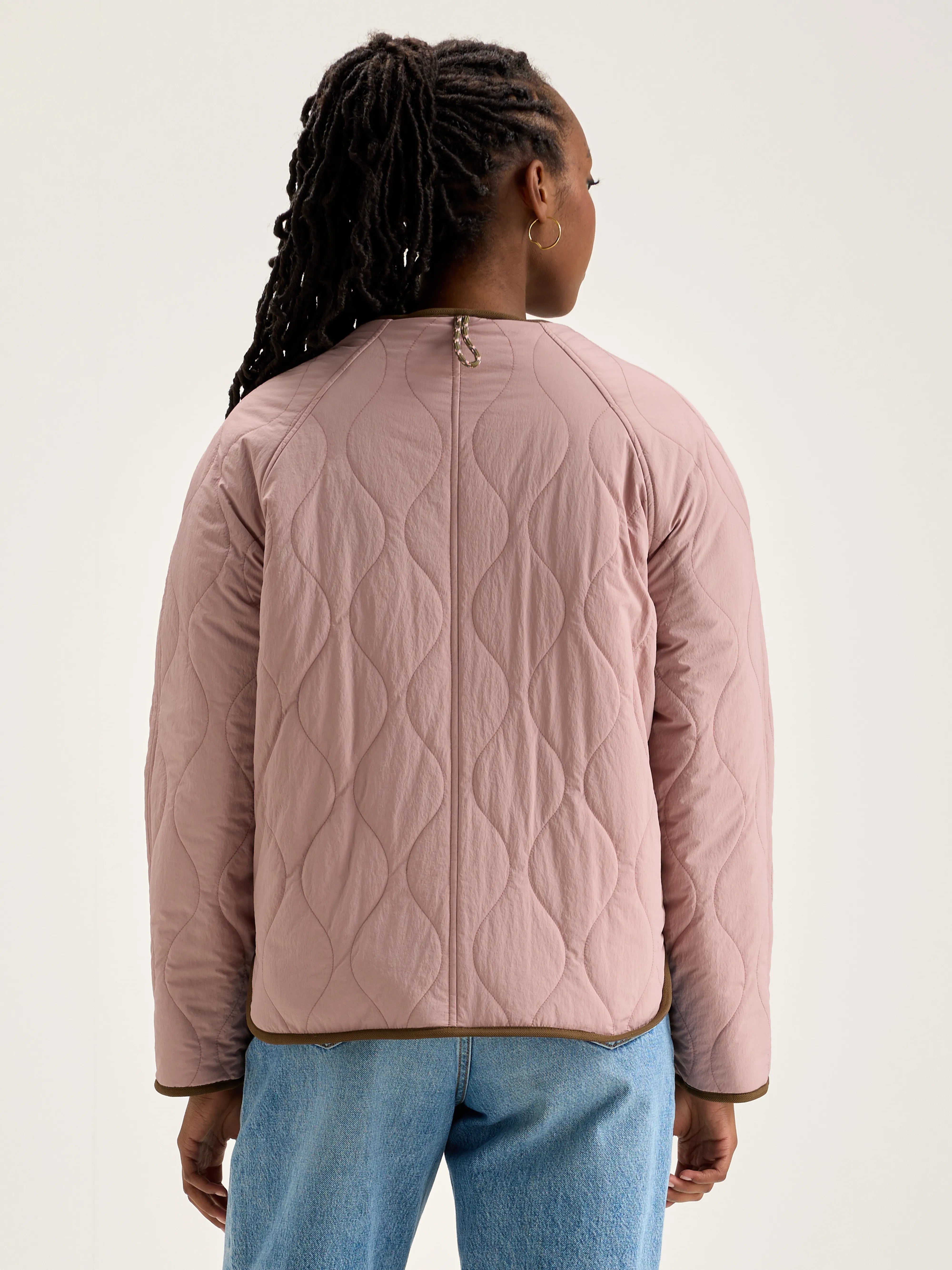 Hari Jacket - Lychee / Winter white For Women | Bellerose