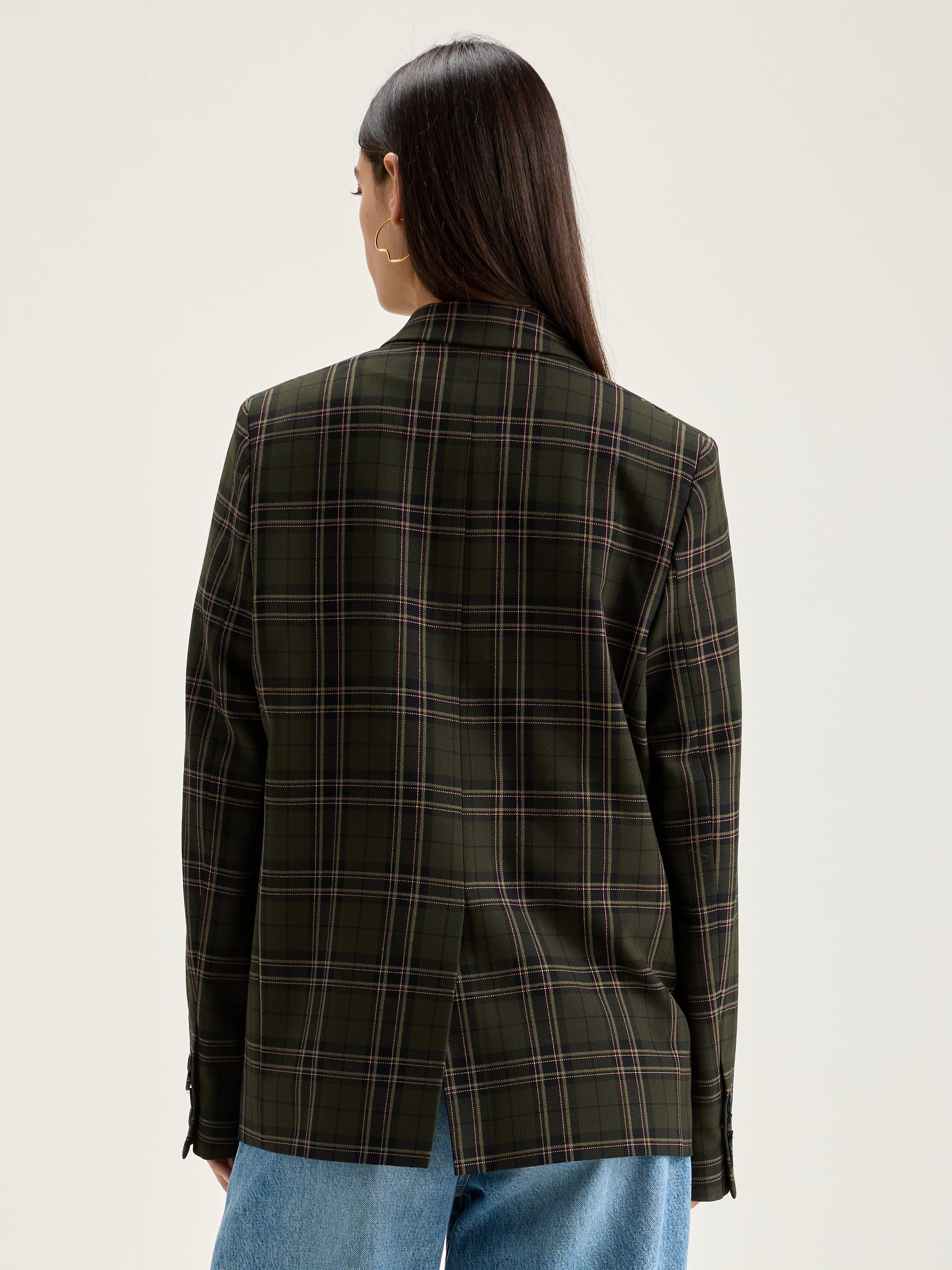 Vicken rechte blazer (242 / W / CHECK A)