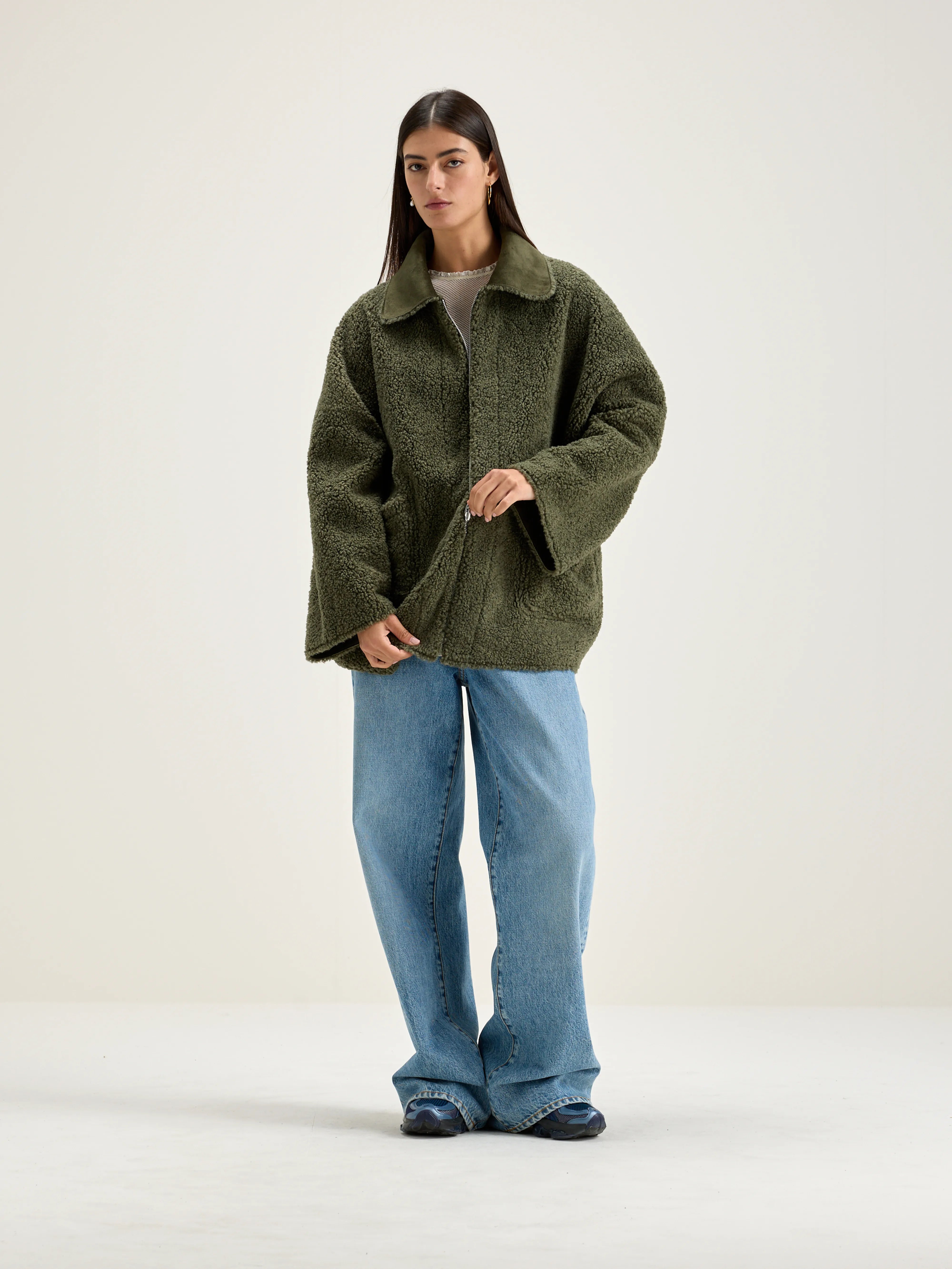 Ethel Jacket - Moss For Women | Bellerose