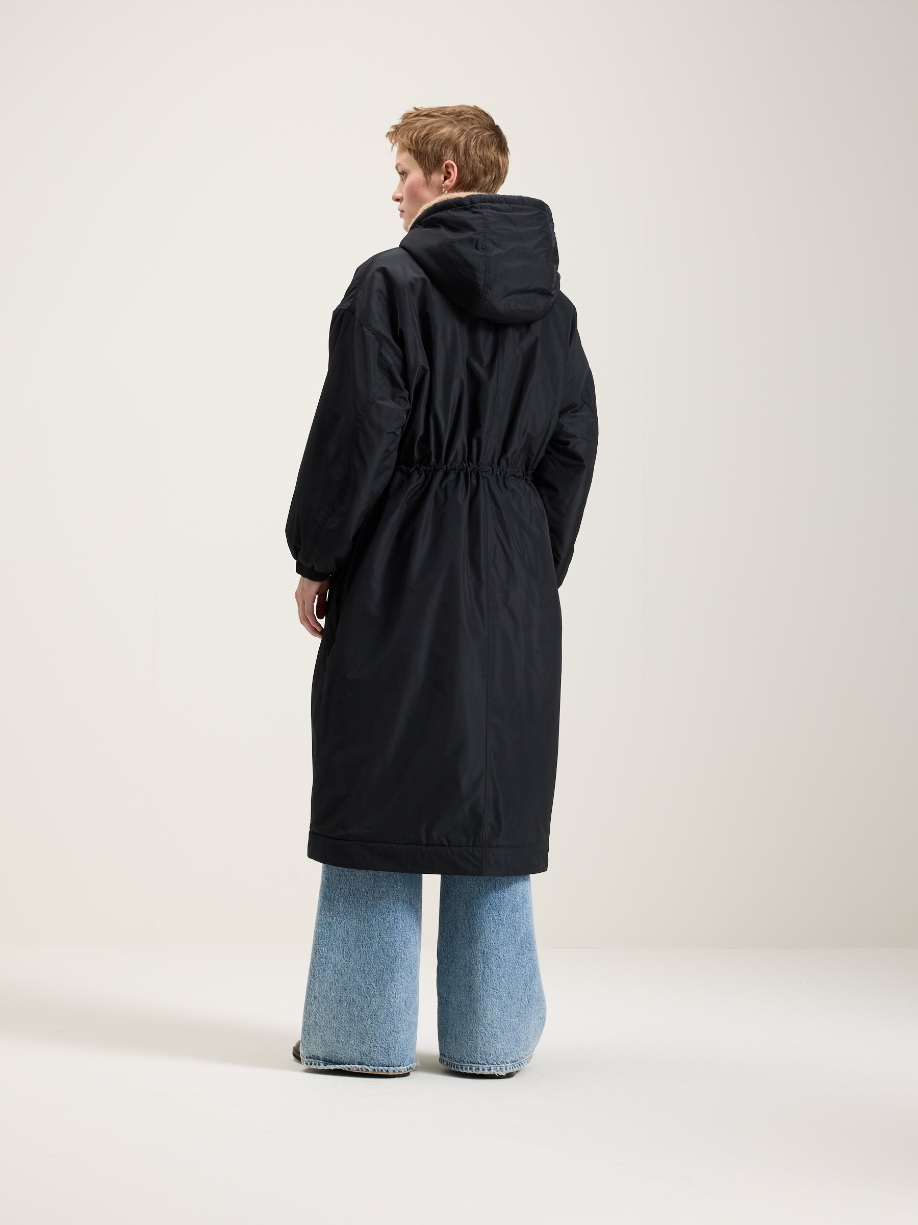 Parka Longue Hosfo - Navy Pour Femme | Bellerose