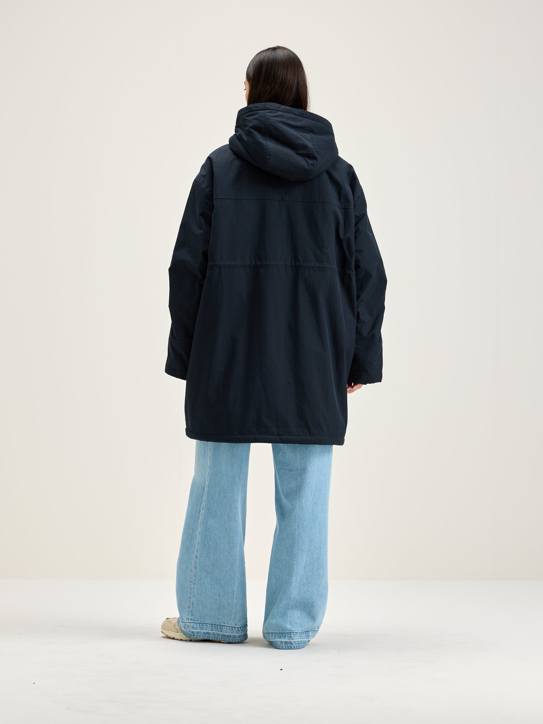 Hoggar Duffle Parka - Navy For Women | Bellerose