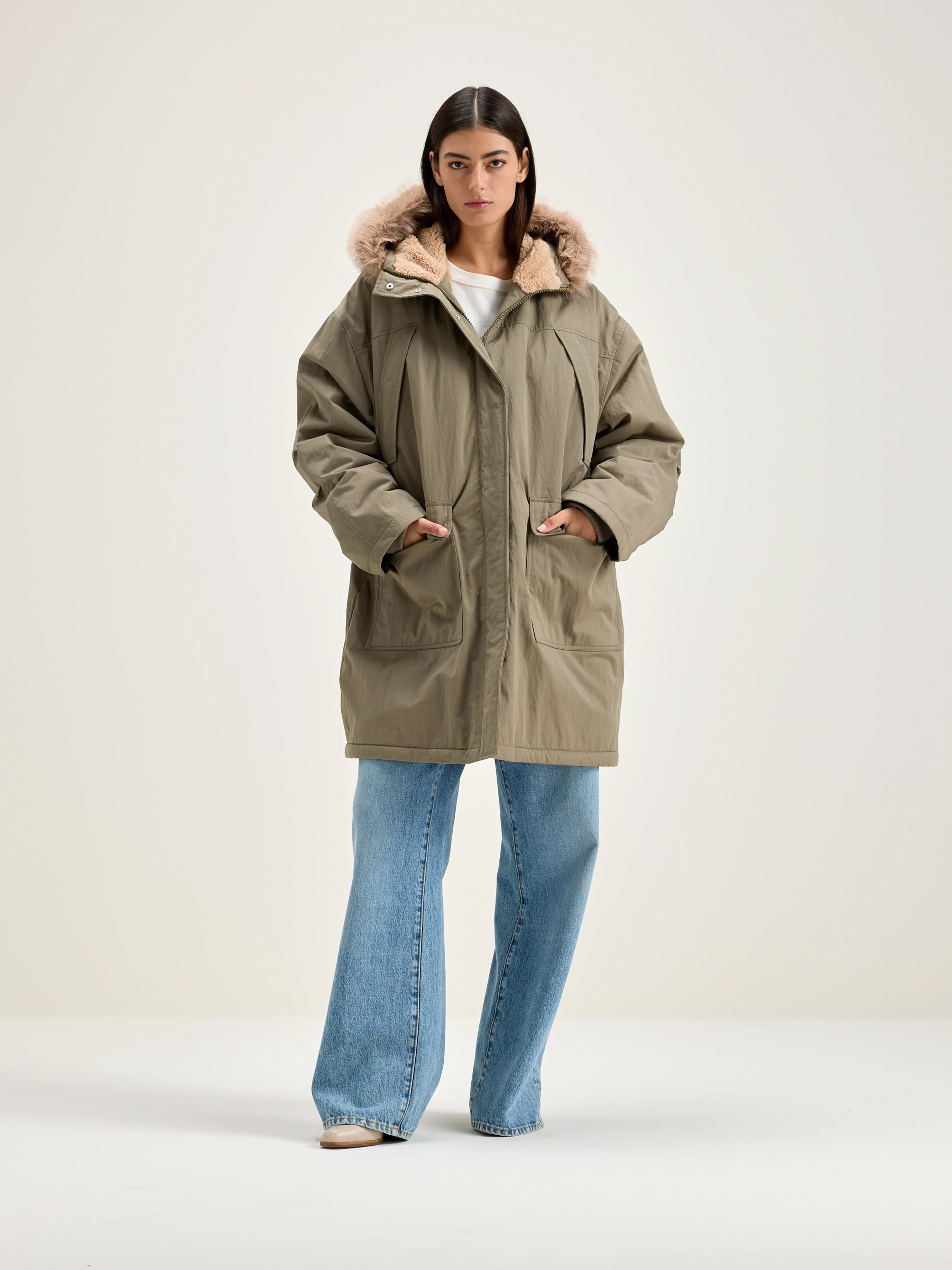 Parka Duffle Hoggar - Dust Pour Femme | Bellerose