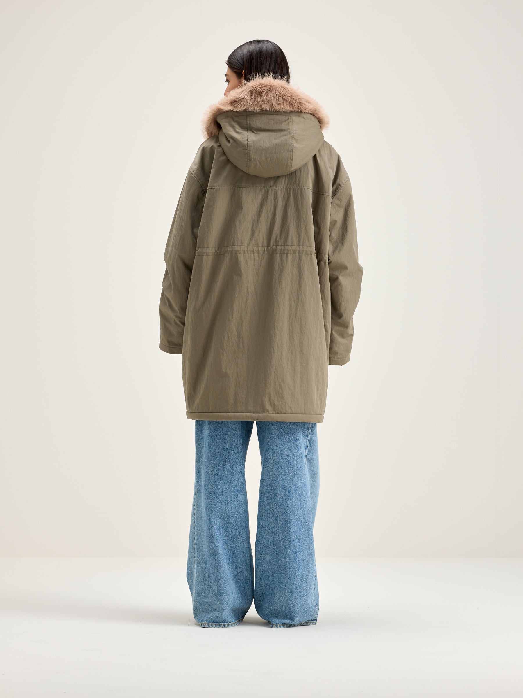 Hoggar Duffel Parka - Dust Voor Dames | Bellerose