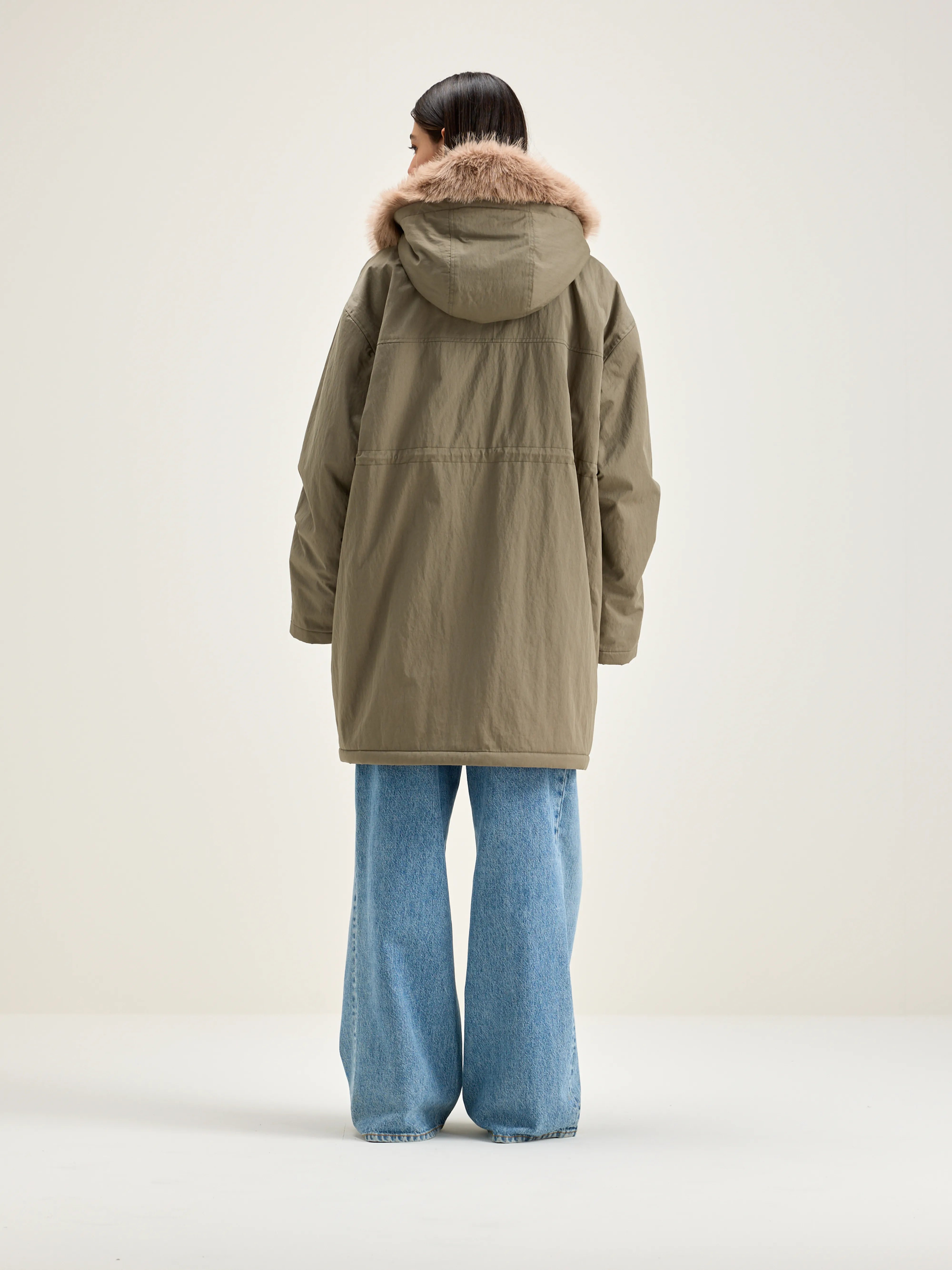 Hoggar Duffle Parka - Dust For Women | Bellerose