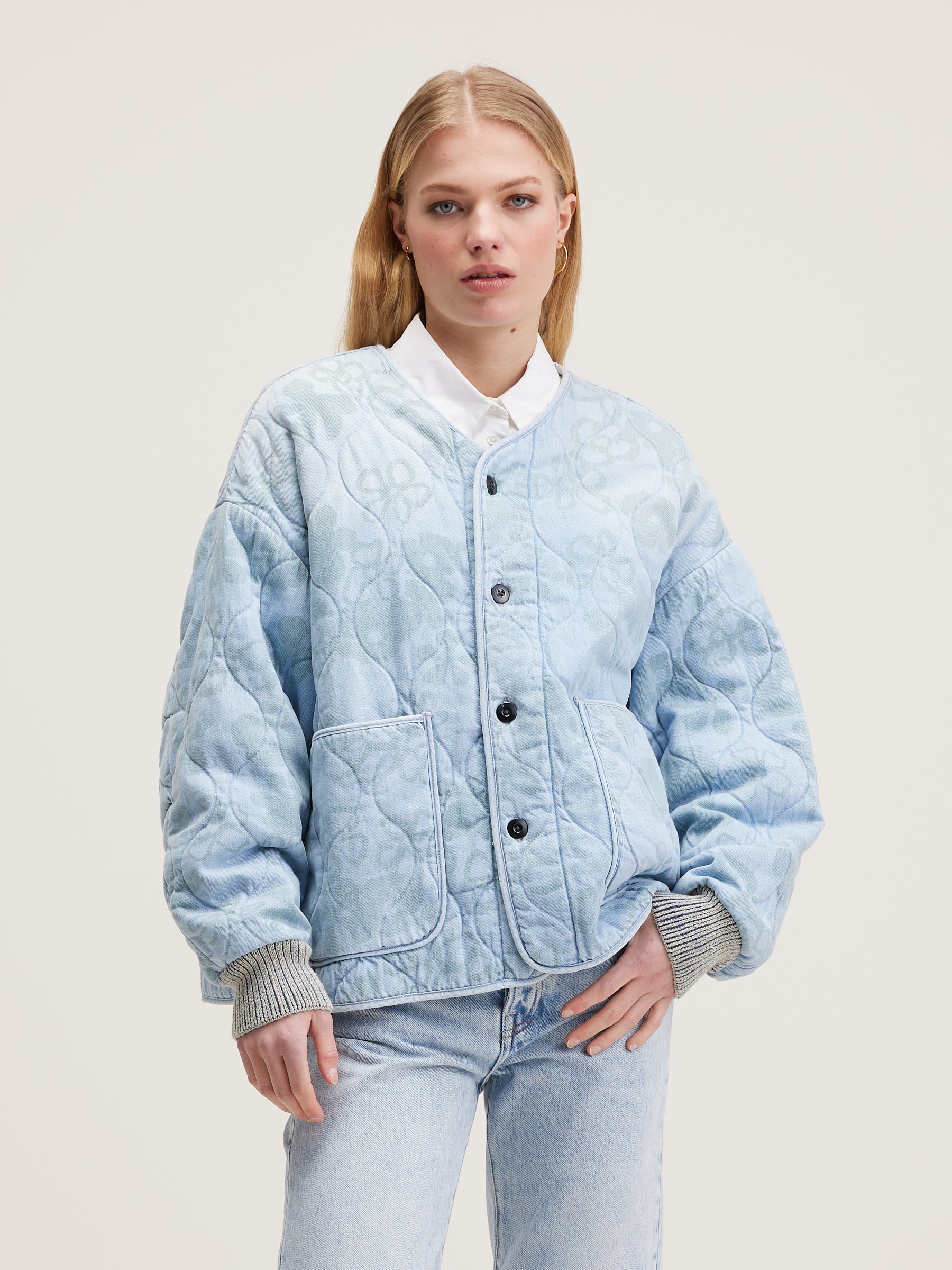 Koala Liner-style Jacket - Blue bleach For Women | Bellerose