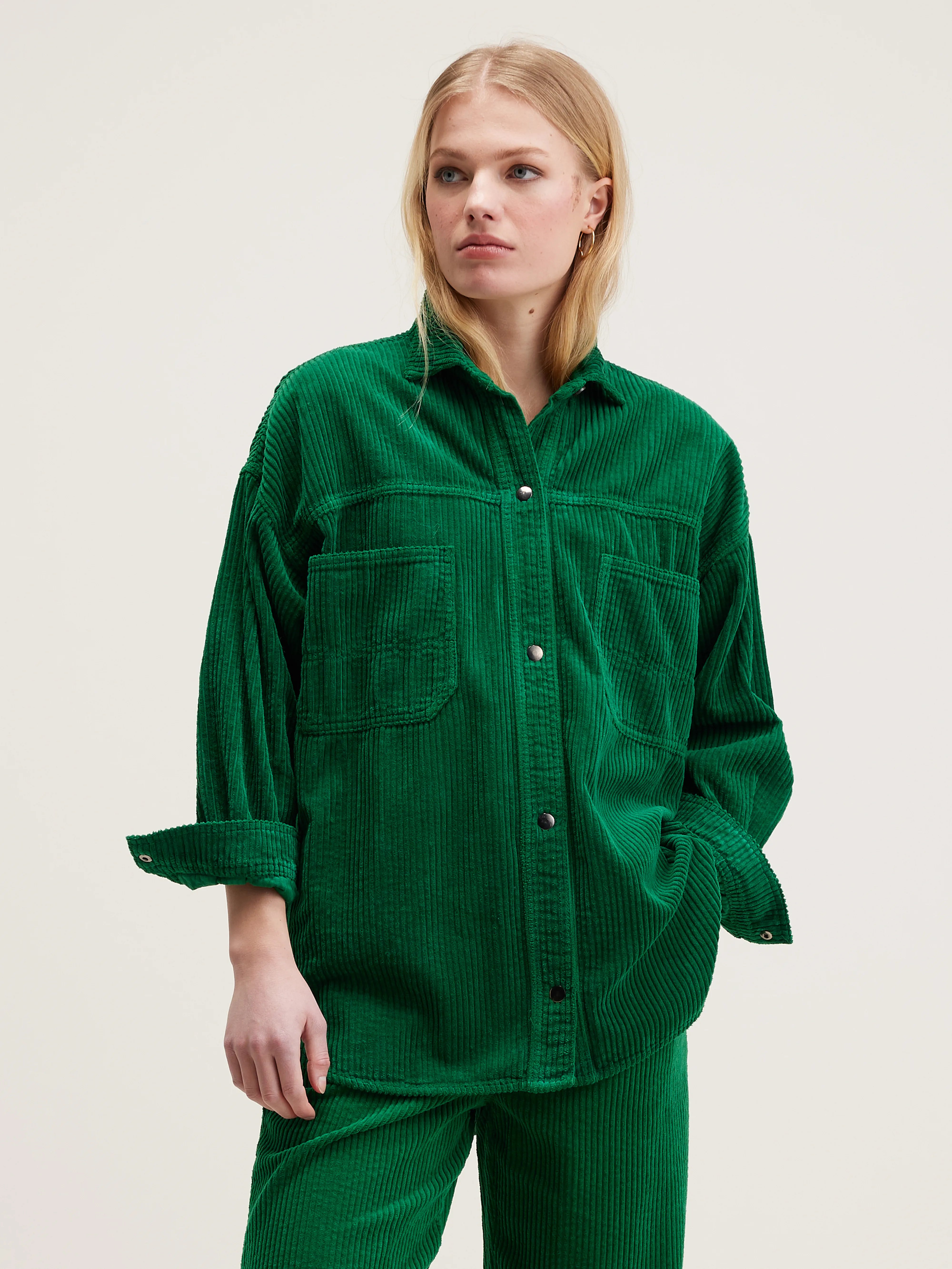 Guru overshirt (242 / W / CHLOROPHILE)