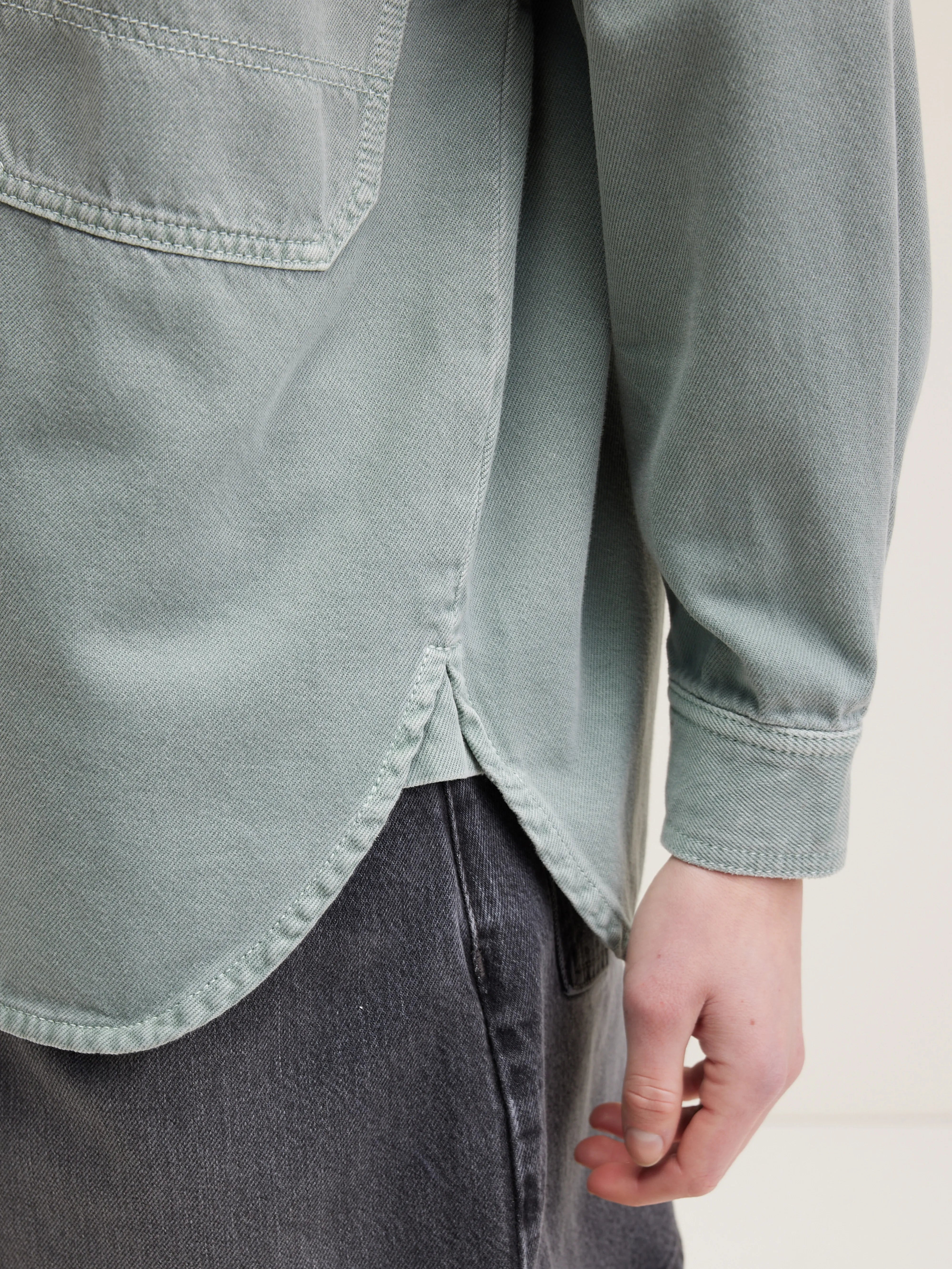 Guru overshirt (242 / W / SEA PINE)