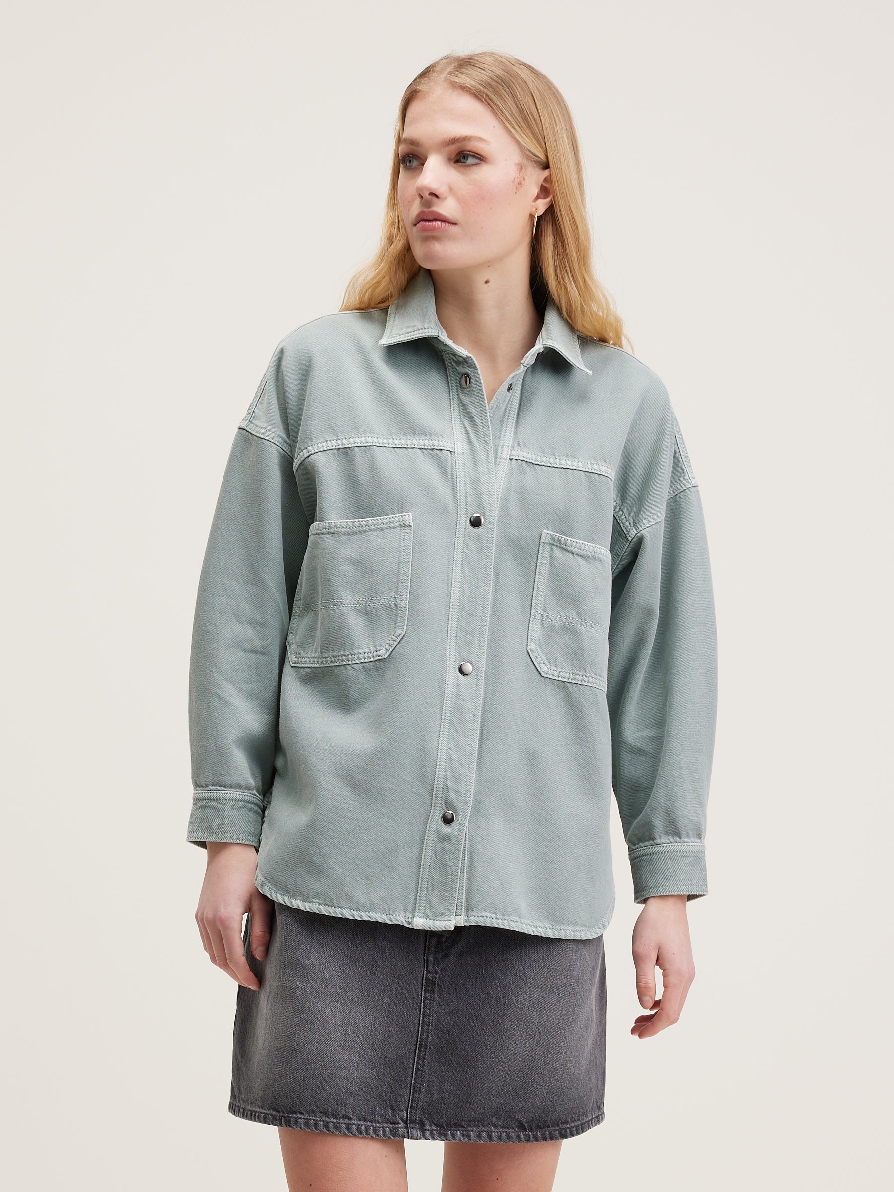 Guru Overshirt - Sea pine For Women | Bellerose