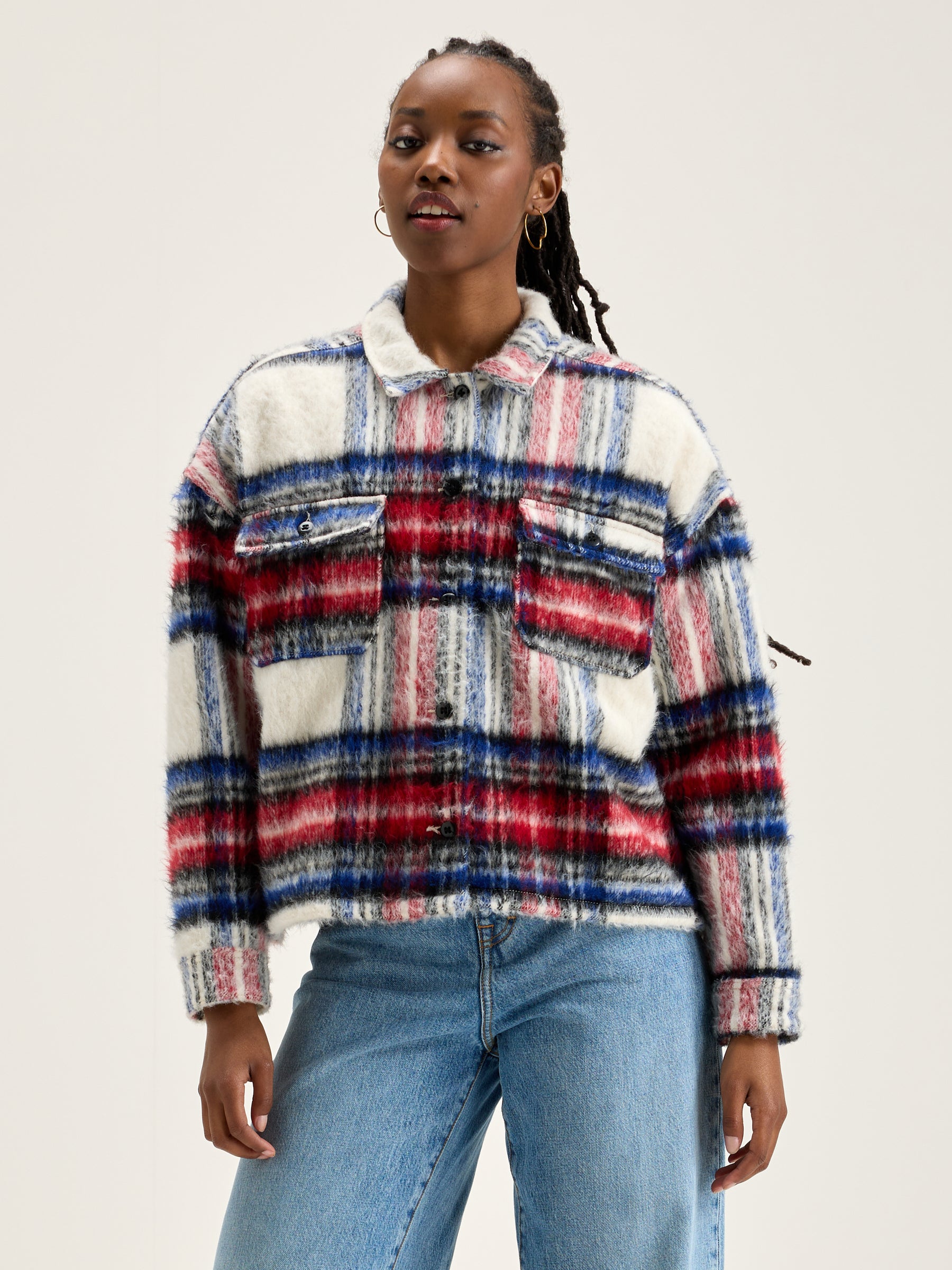 Parrish checked overshirt (242 / W / CHECK A)