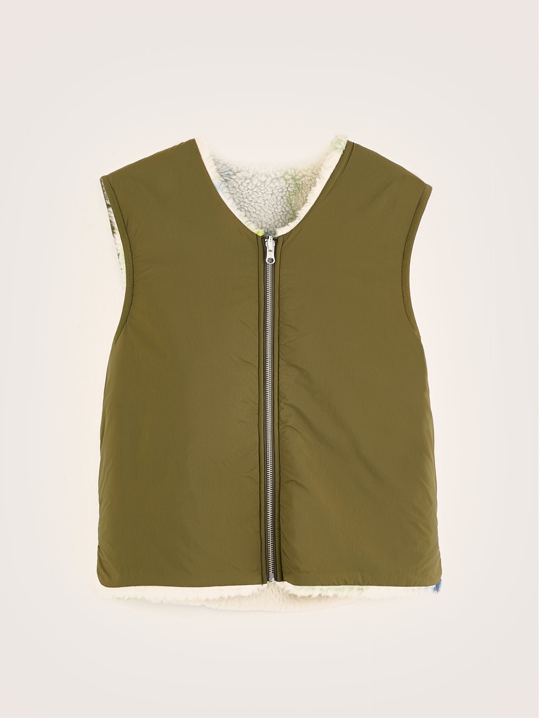 Hess sleeveless jacket (242 / W / MILITARY)