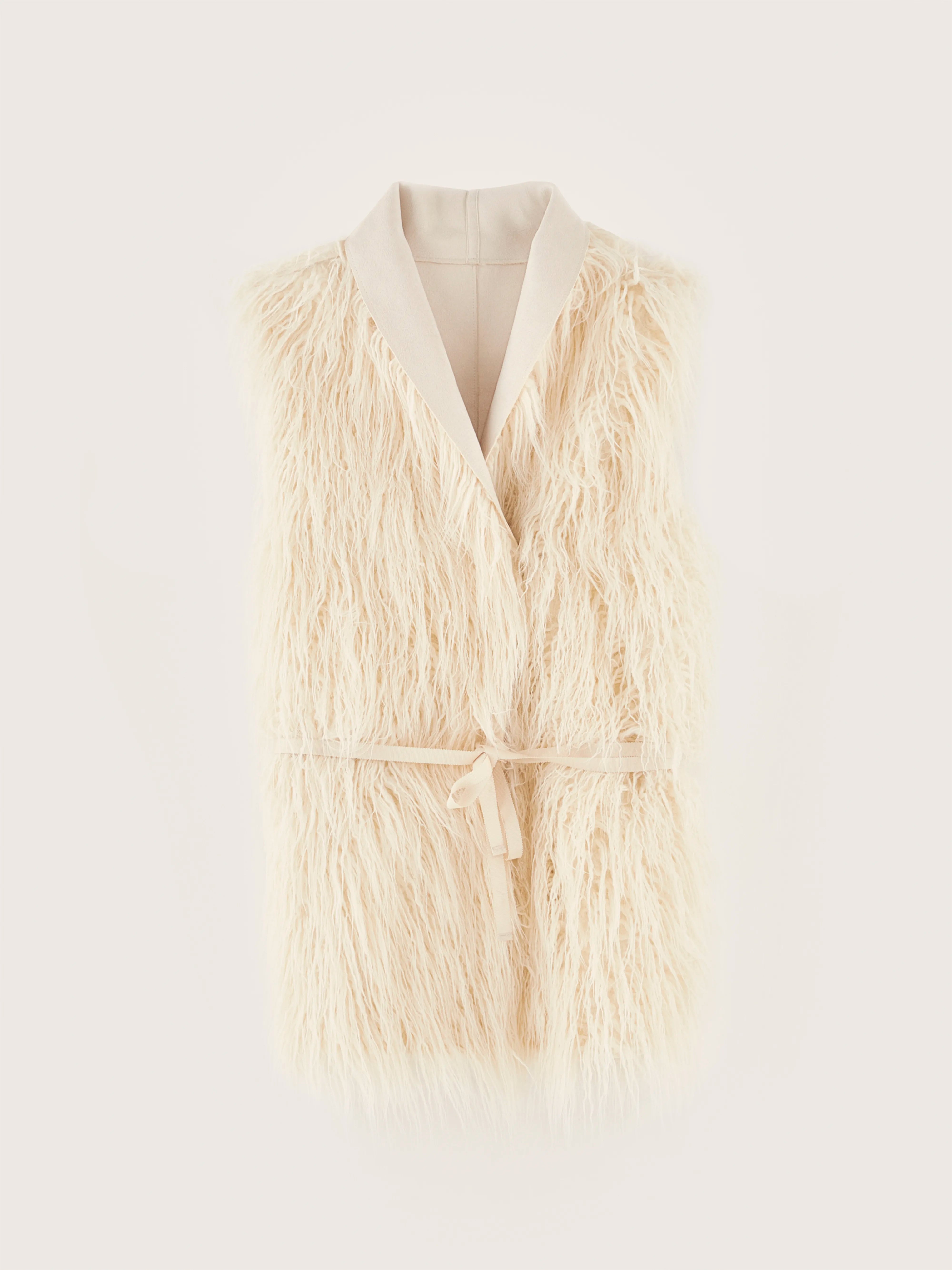 Jaden mouwlos vest (242 / W / CREAM)