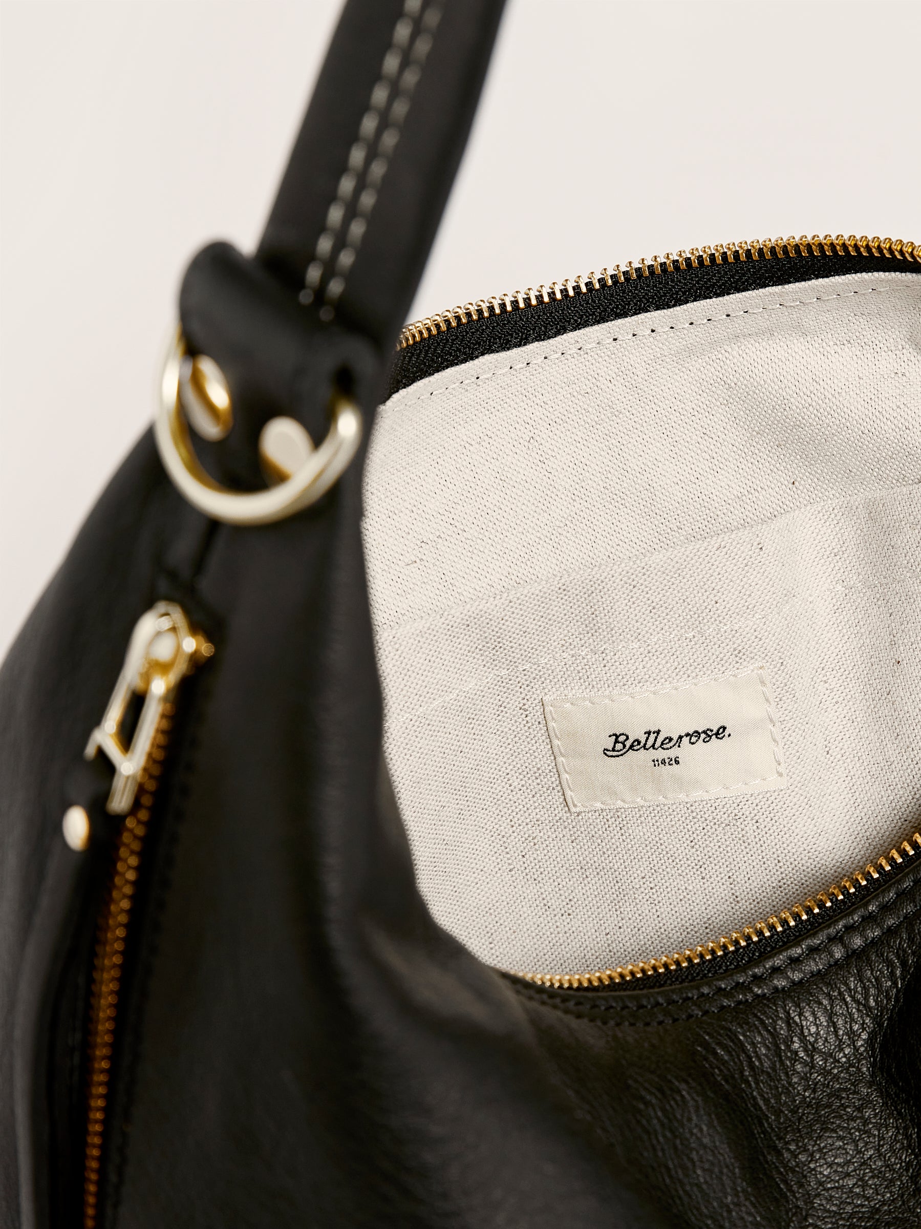 Sac À Bandoulière Souplex - Black Pour Femme | Bellerose