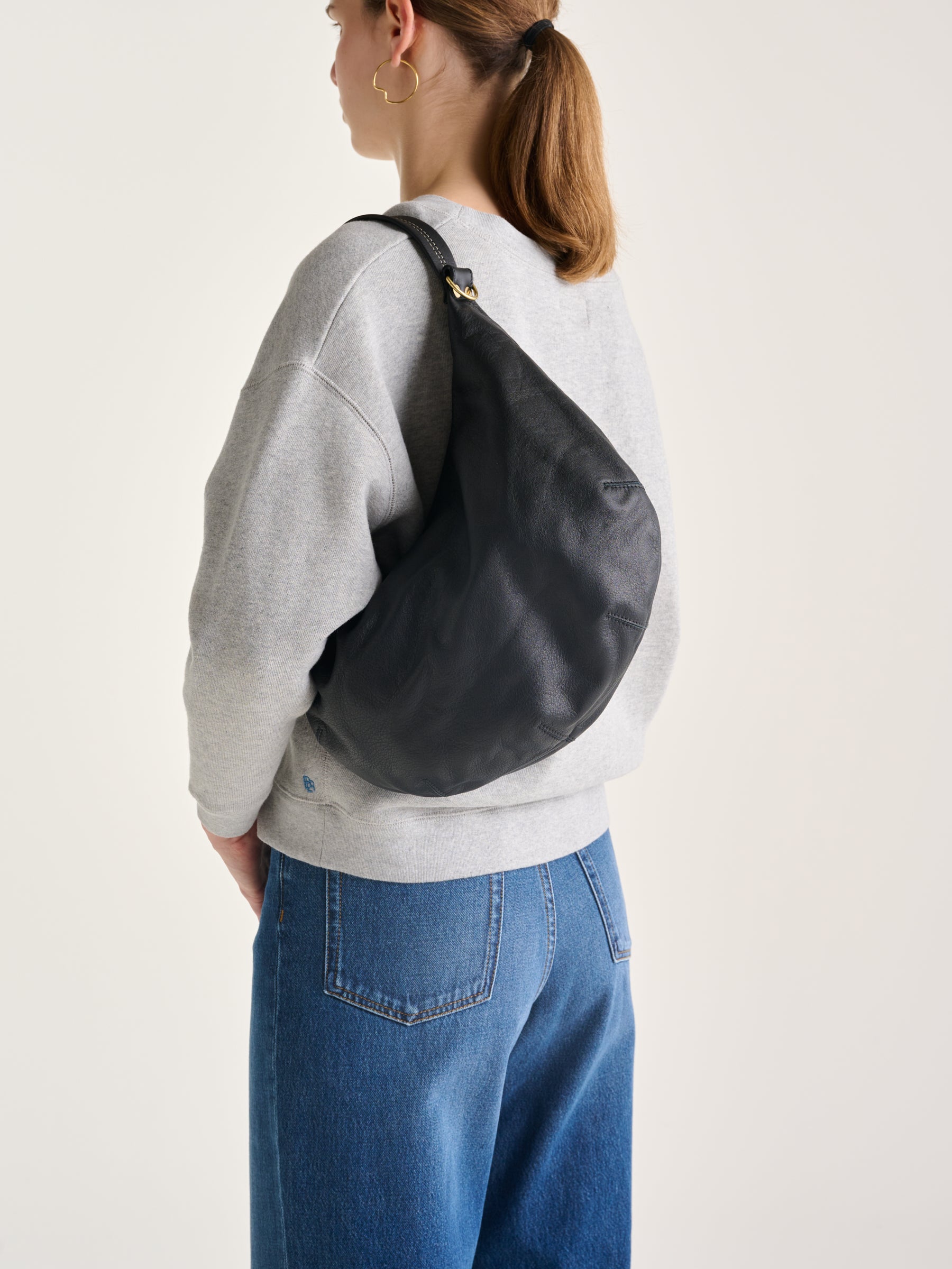 Souplex shoulder bag (242 / W / BLACK)