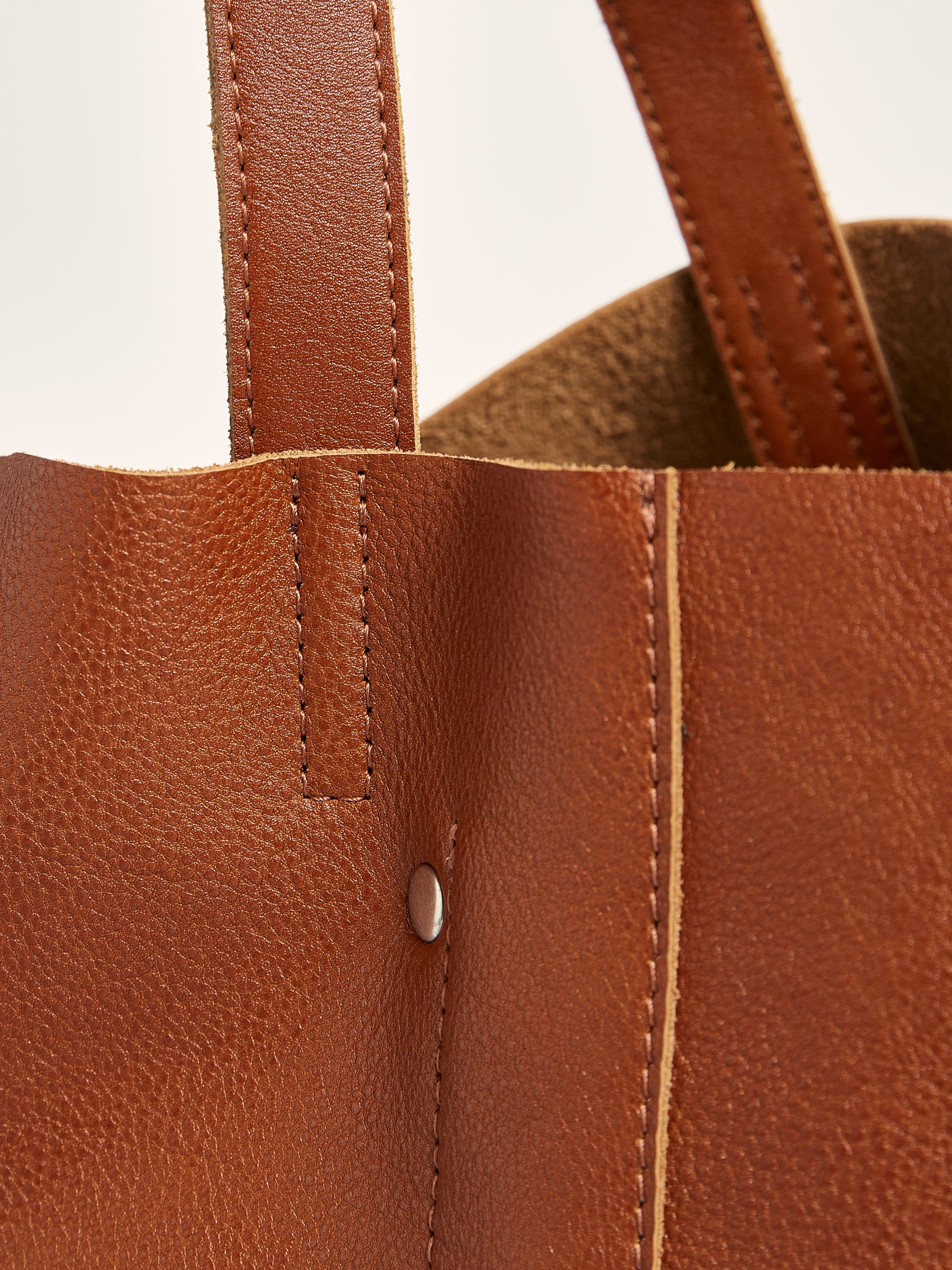 Tote Bag Dragi - Cognac Pour Femme | Bellerose