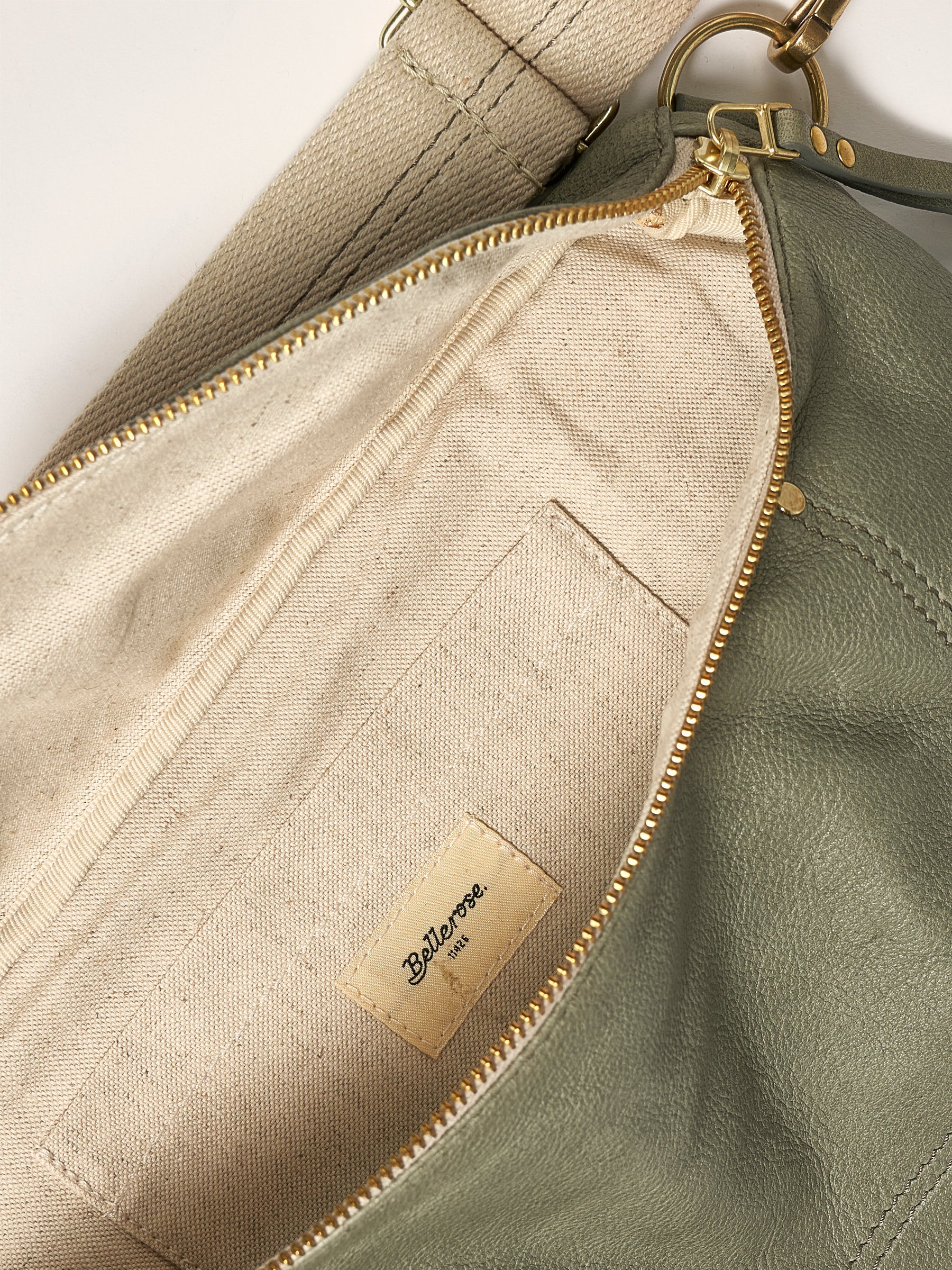 Sac Banane Souply - Dusty olive Pour Femme | Bellerose