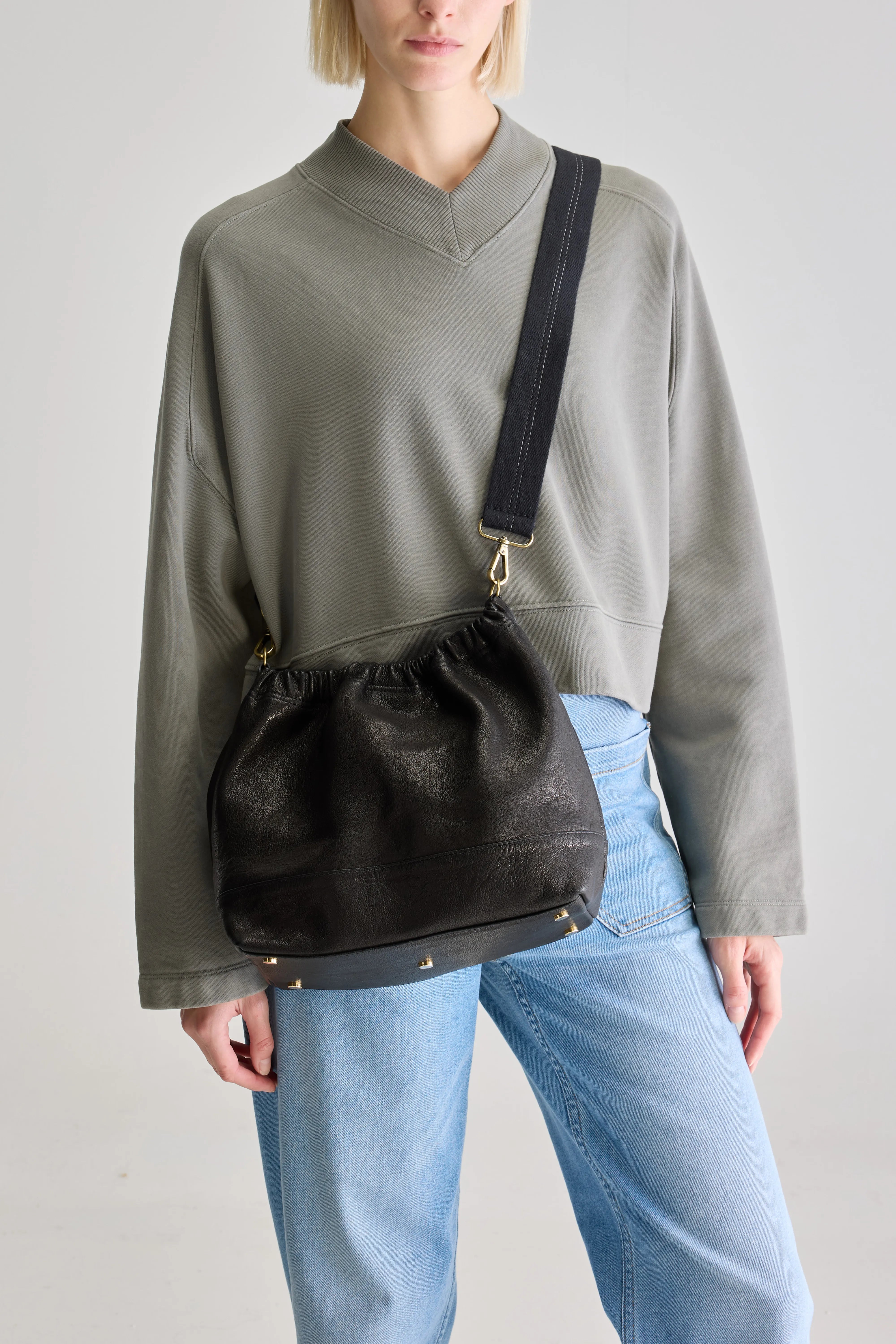 Sac Seau Soblan - Black Pour Femme | Bellerose