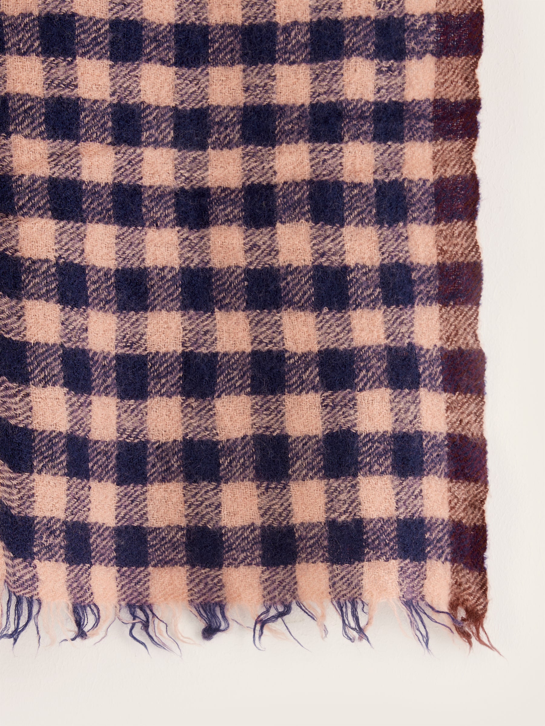 Sidar Weaved Scarf - Flash wash / Naval For Women | Bellerose