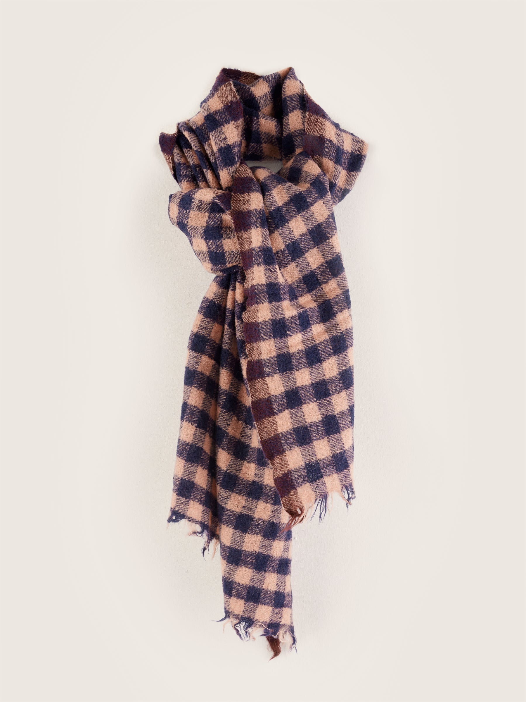 Sidar Weaved Scarf - Flash wash / Naval For Women | Bellerose