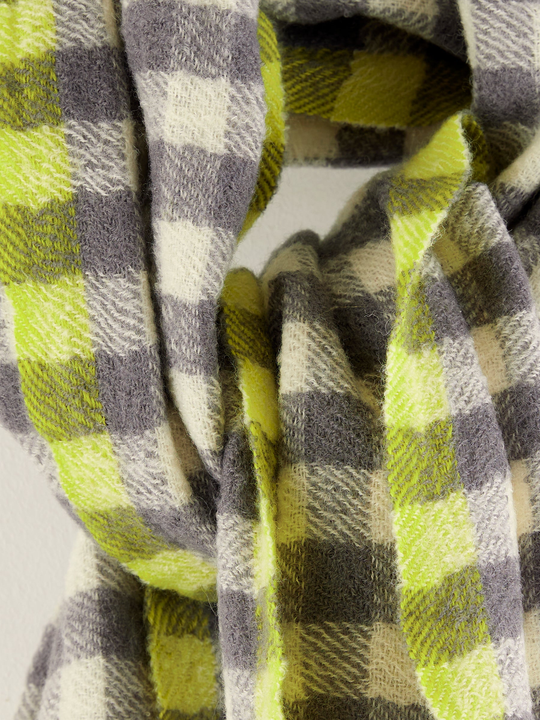 Sidar Weaved Scarf - Cream / Fluo / Orage For Women | Bellerose