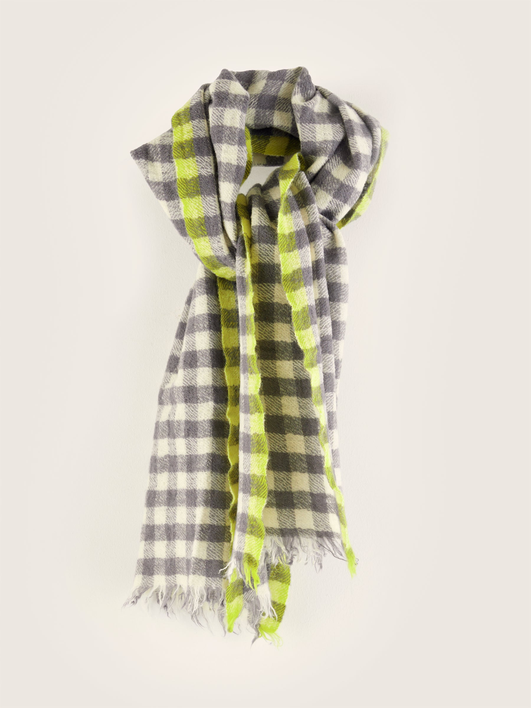 Sidar Weaved Scarf - Cream / Fluo / Orage For Women | Bellerose