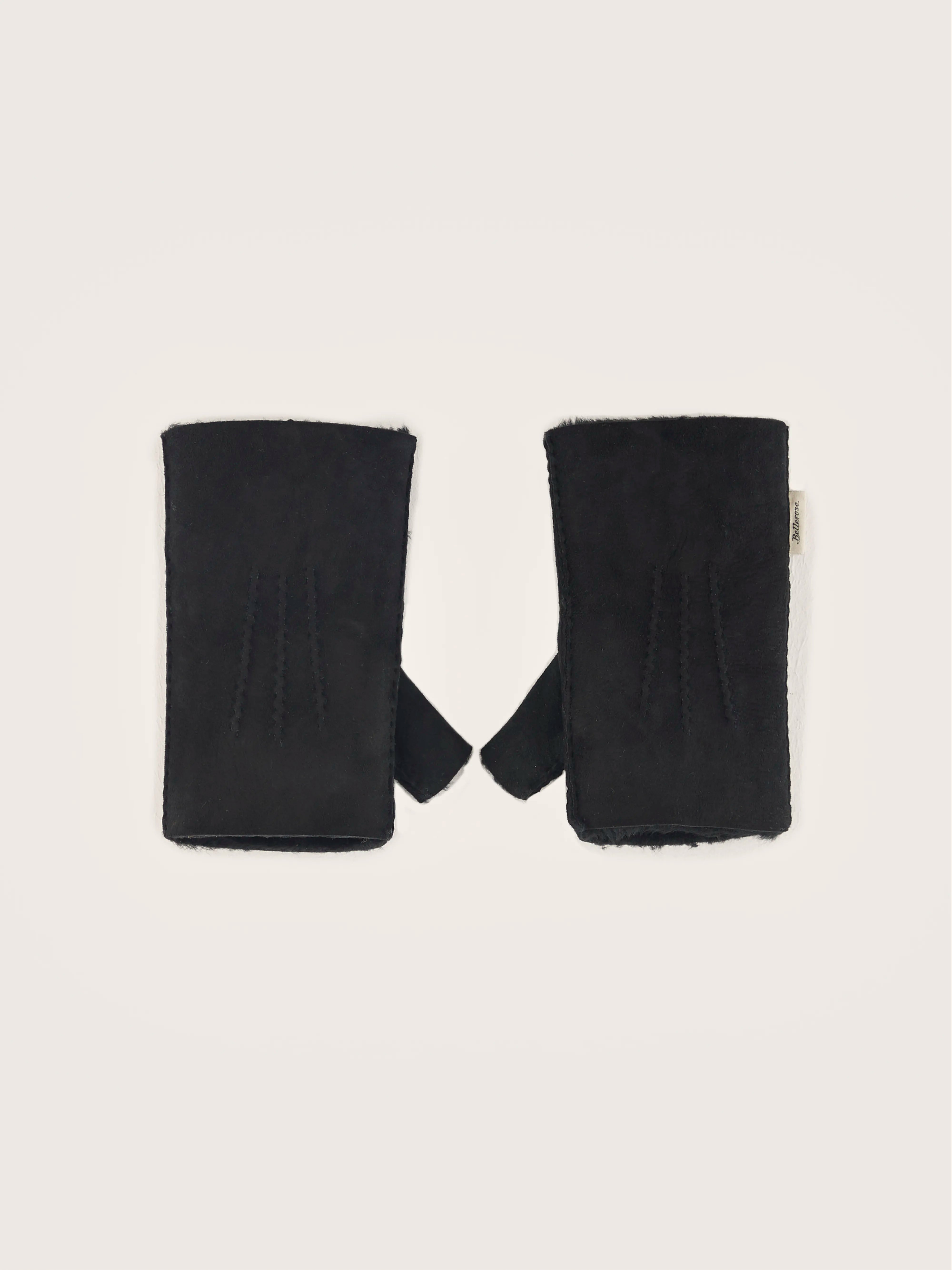 Manhok Gloves - Black For Women | Bellerose