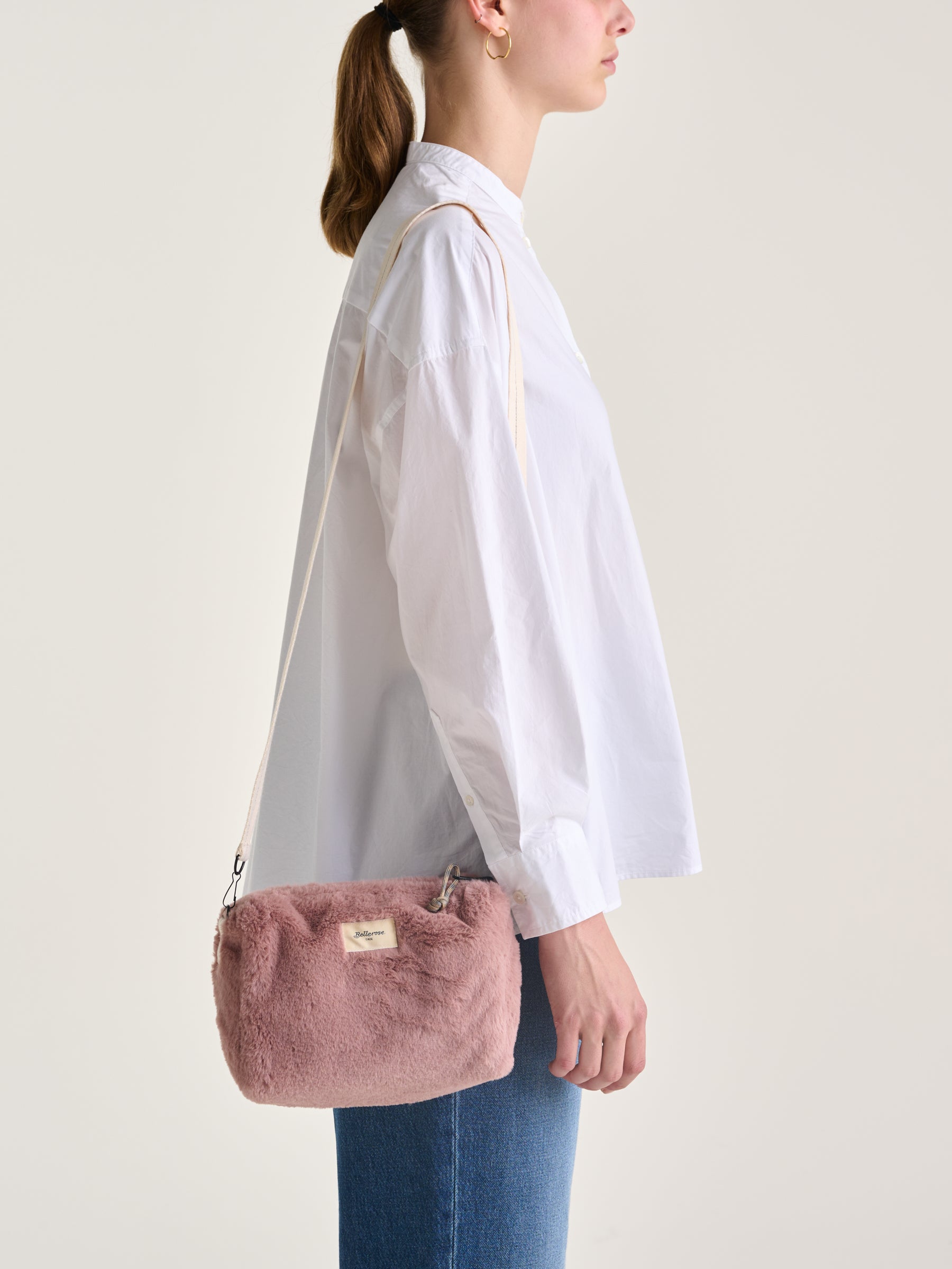 Hanomy Zip-top Bag - Dust / Fard For Women | Bellerose