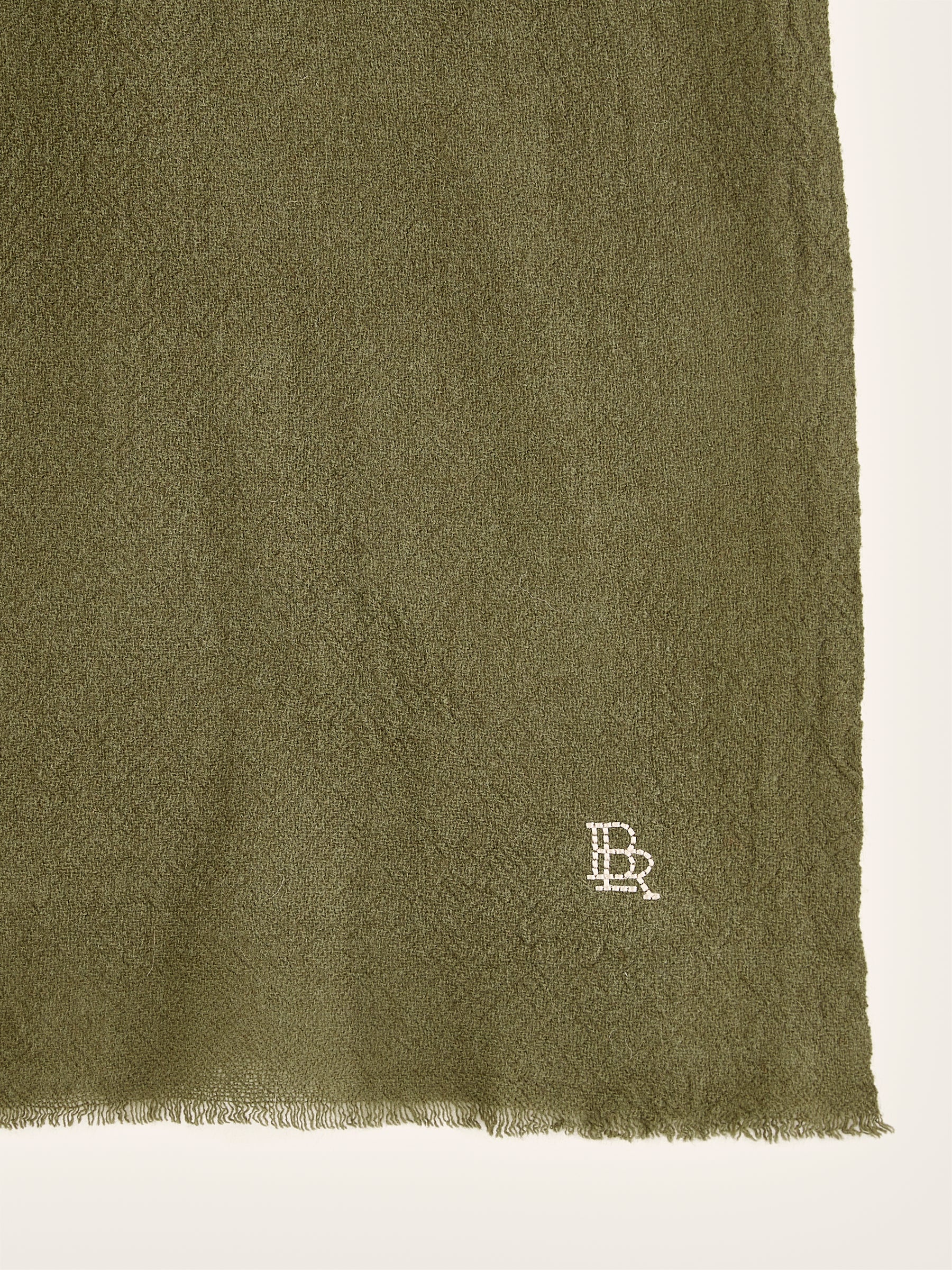 Rywo Woven Scarf - Military For Women | Bellerose