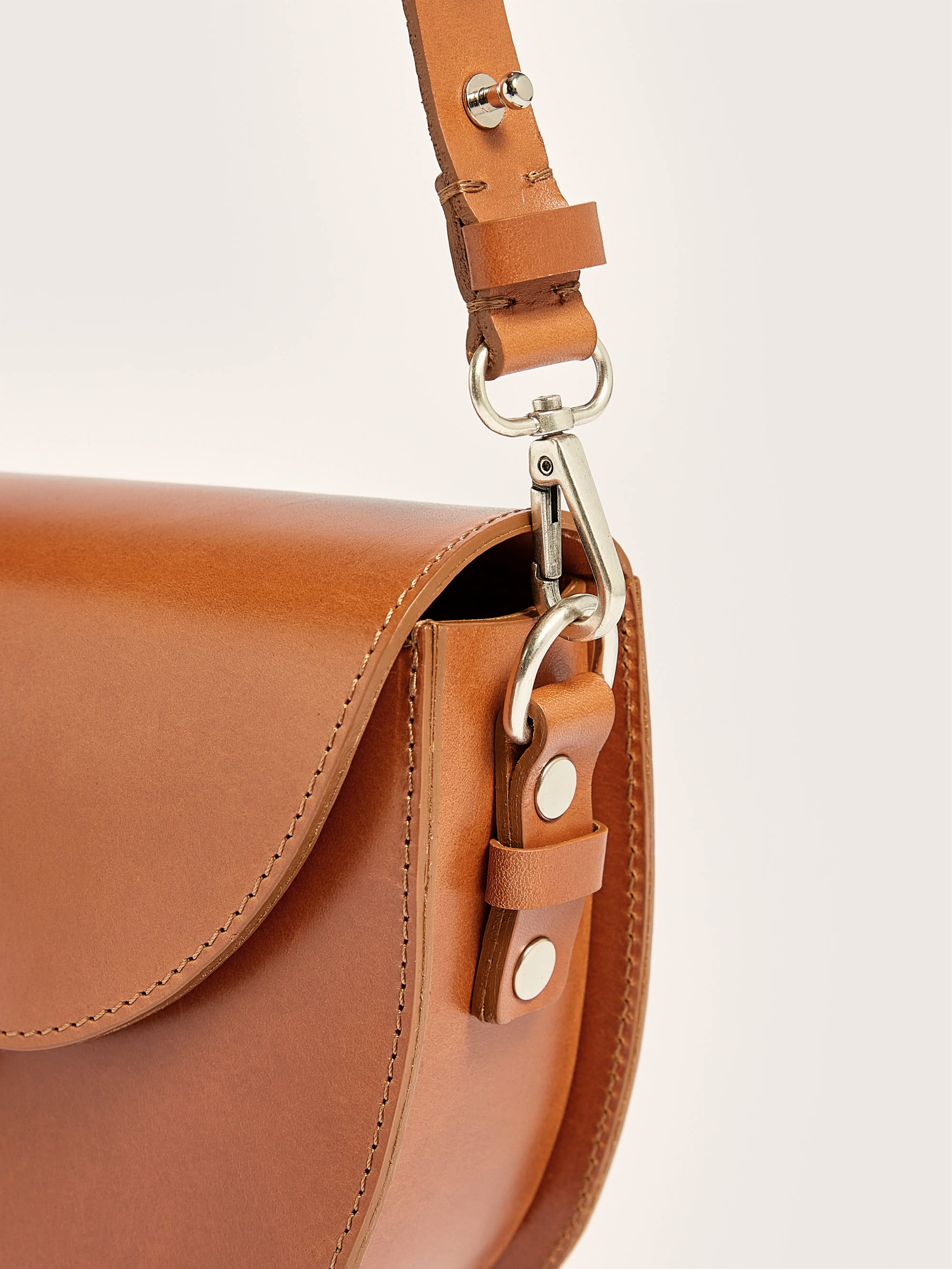 Sac À Bandoulière Sico - Cognac Pour Femme | Bellerose