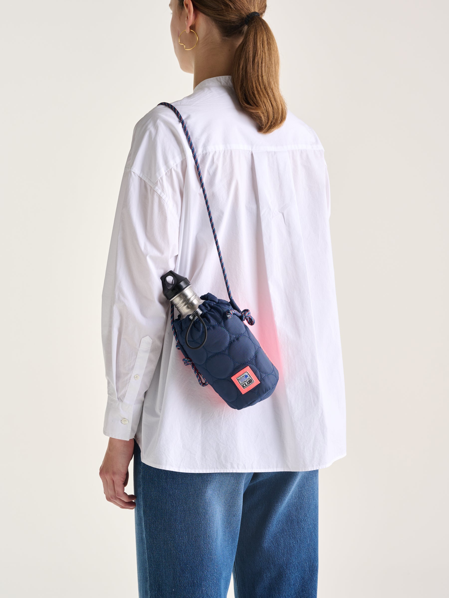 Hevian Bottle Carrier Bag - Naval For Women | Bellerose