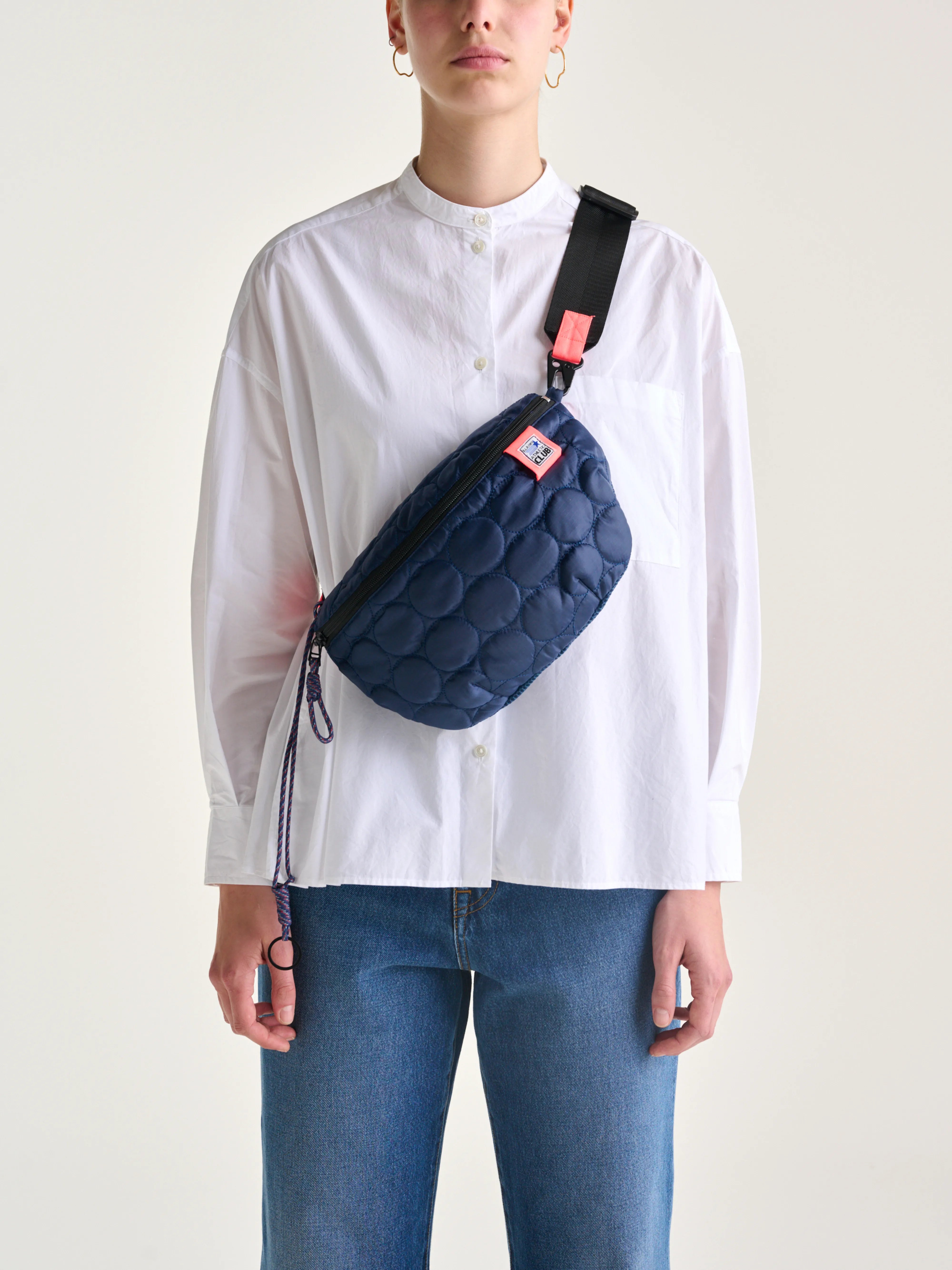 Sac Banane Hinat - Naval Pour Femme | Bellerose