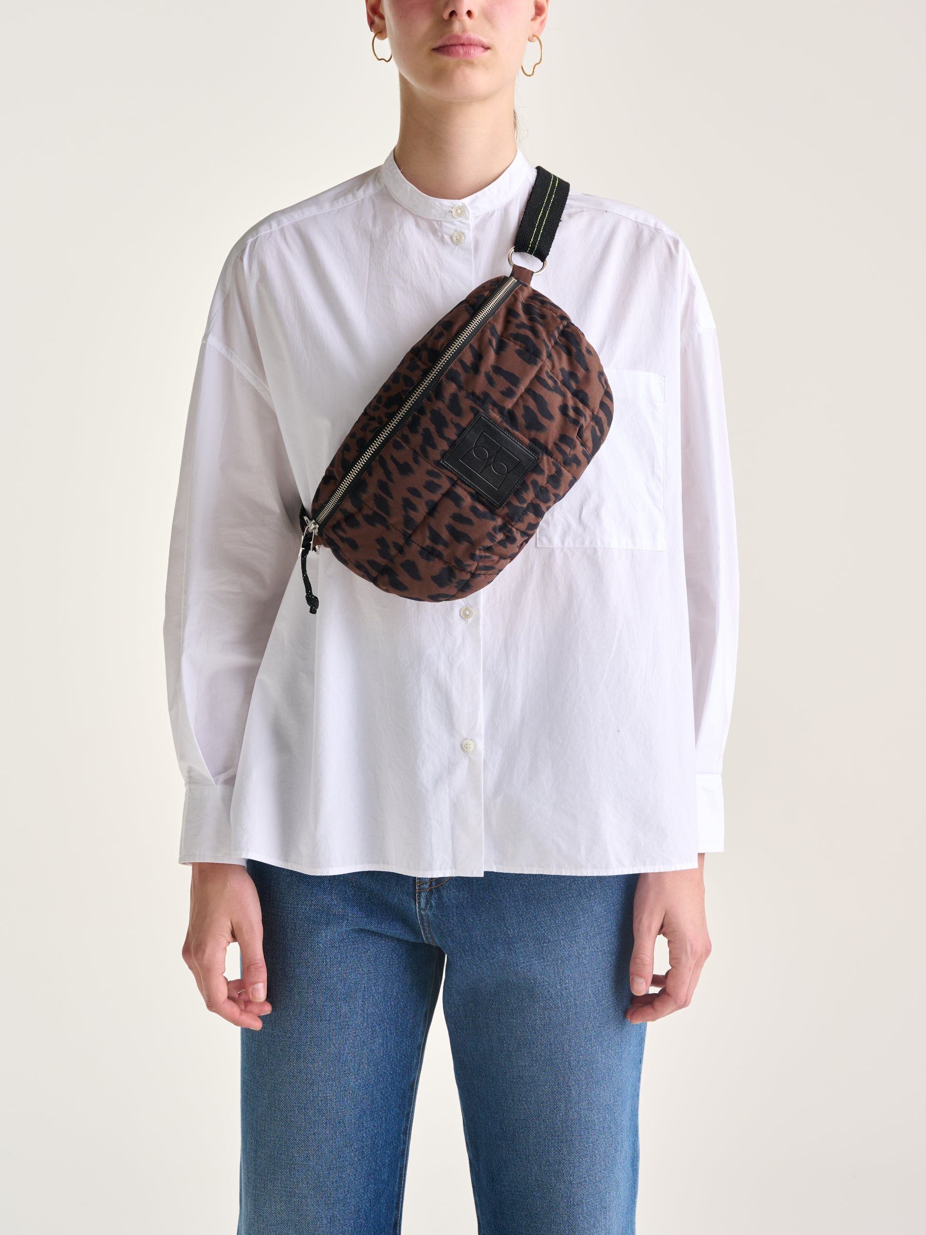 Sac Banane Hosie - Coffee Pour Femme | Bellerose